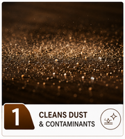 Cleans Dust