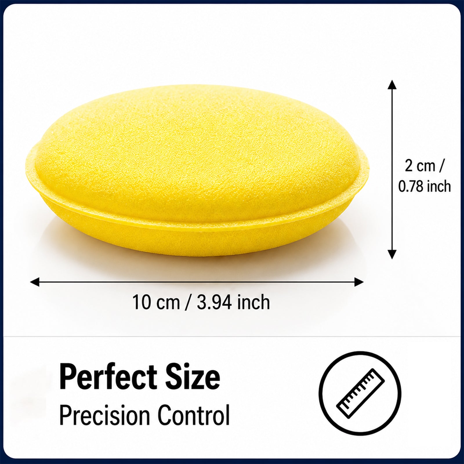 Yellow Round Sponge