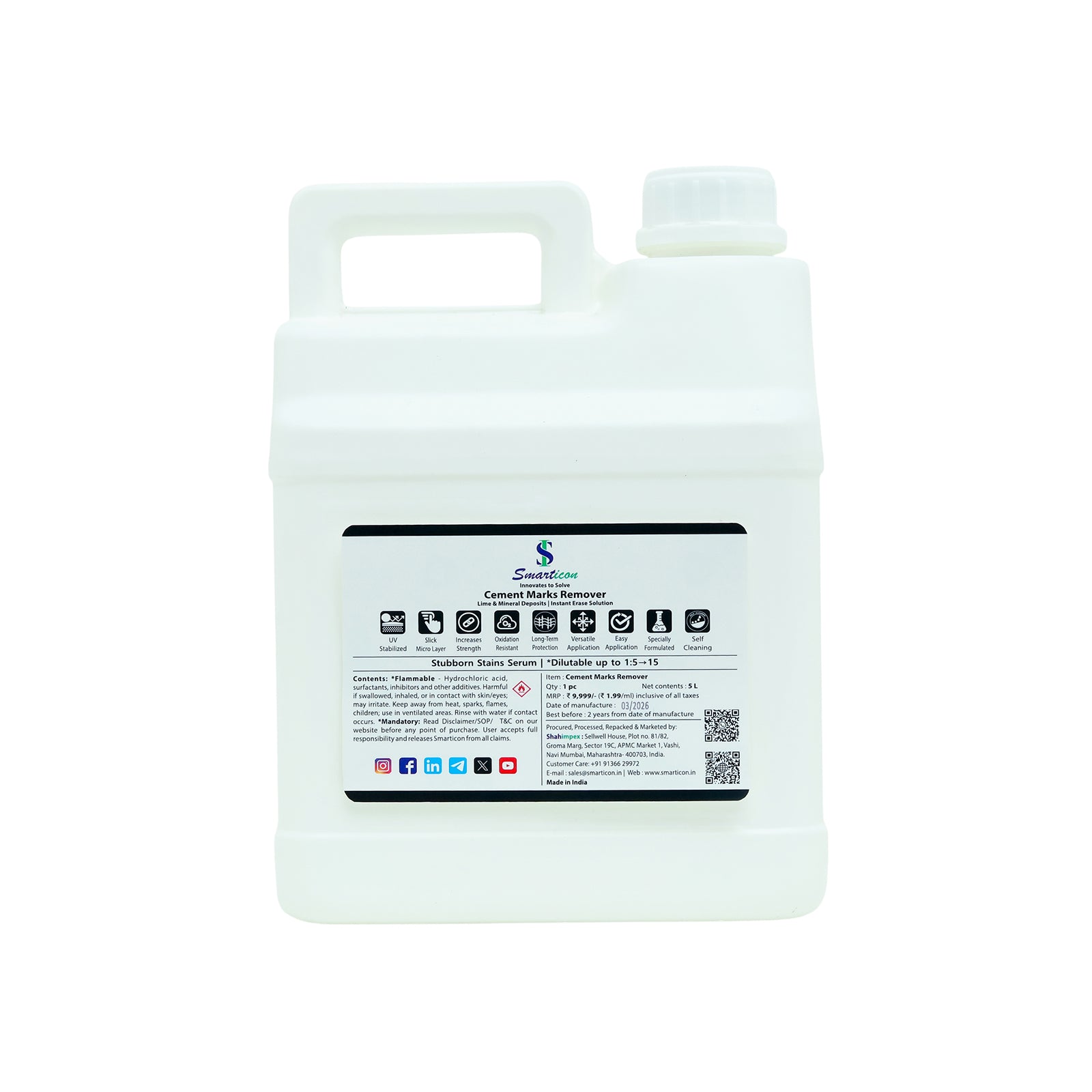 Cement Marks Remover