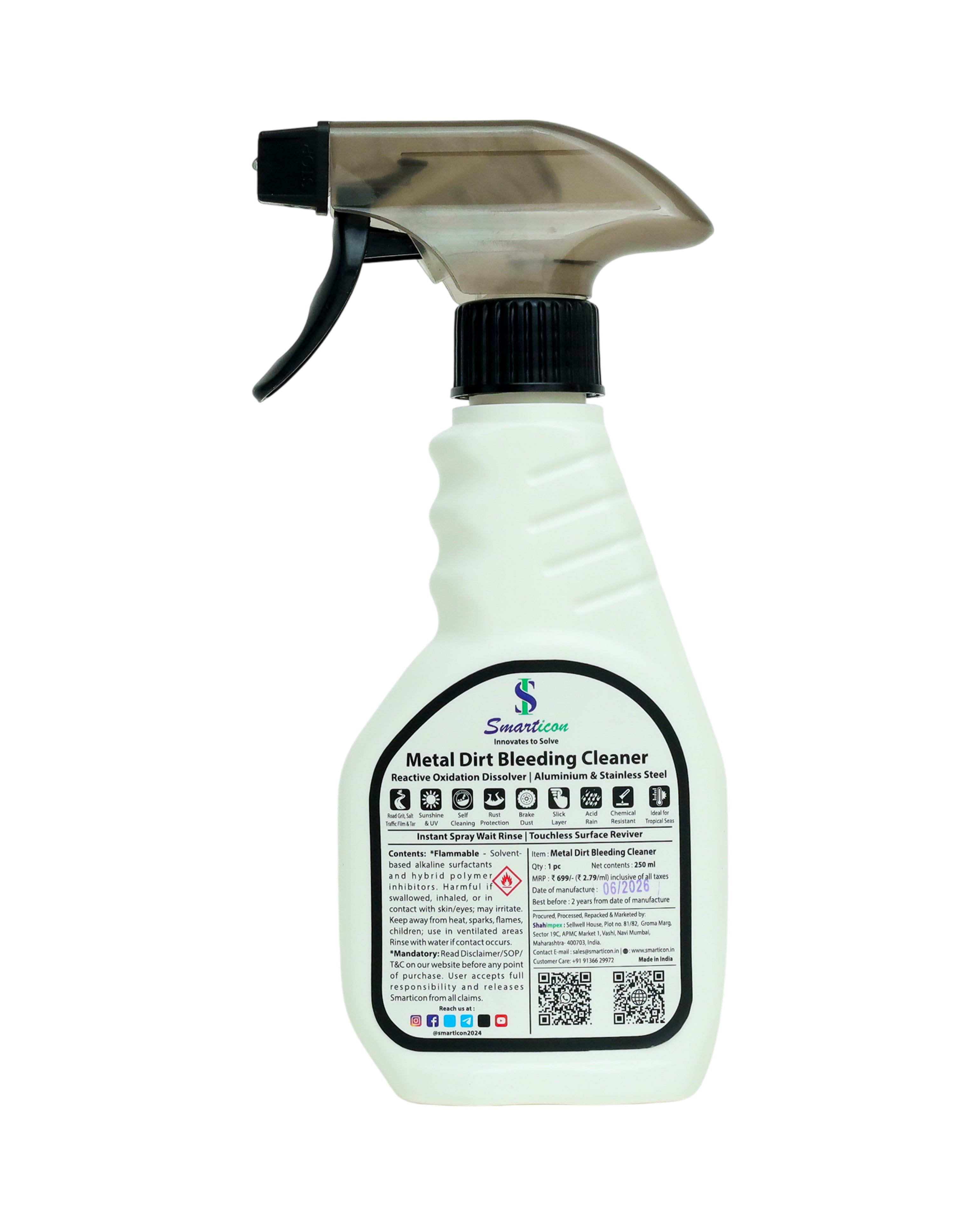 Metal Dirt Bleeding Cleaner