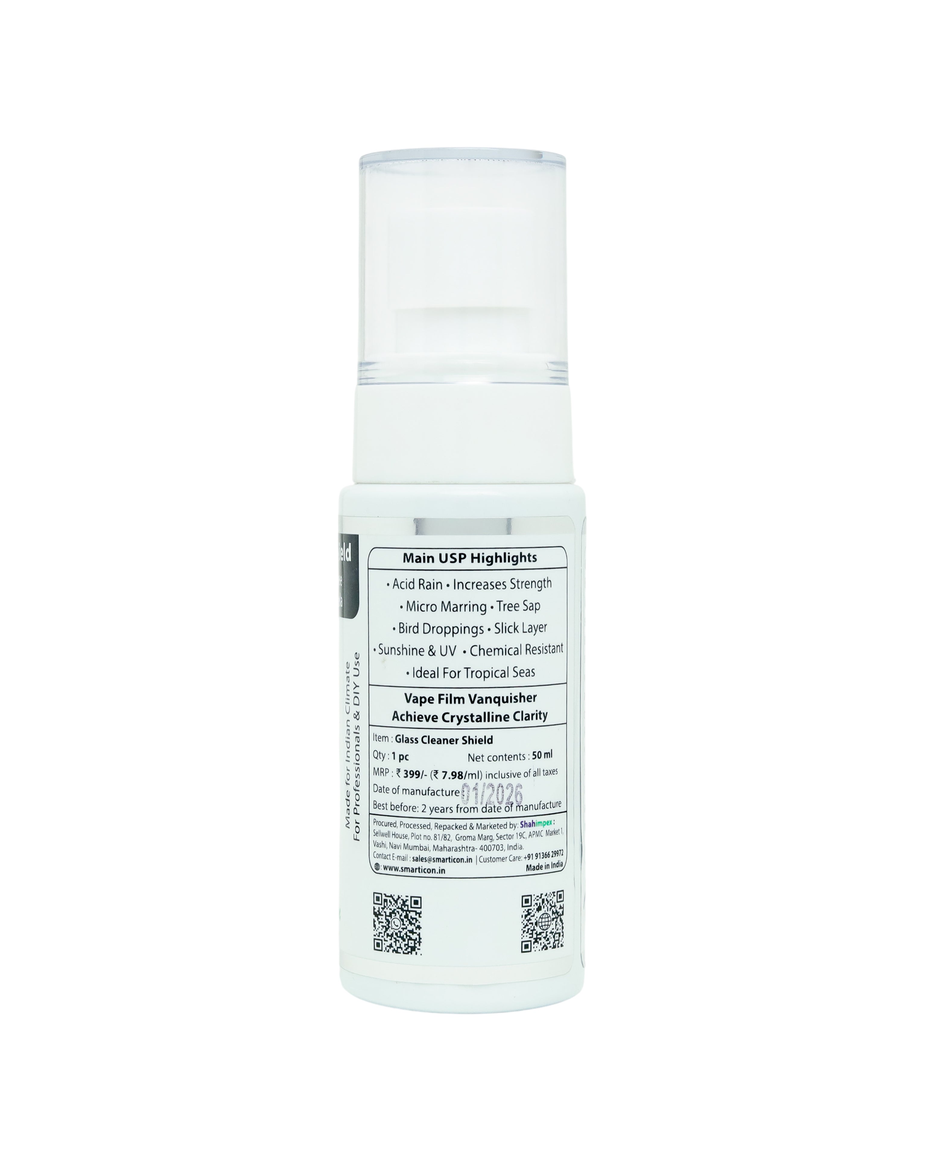 Glass Cleaner Shield