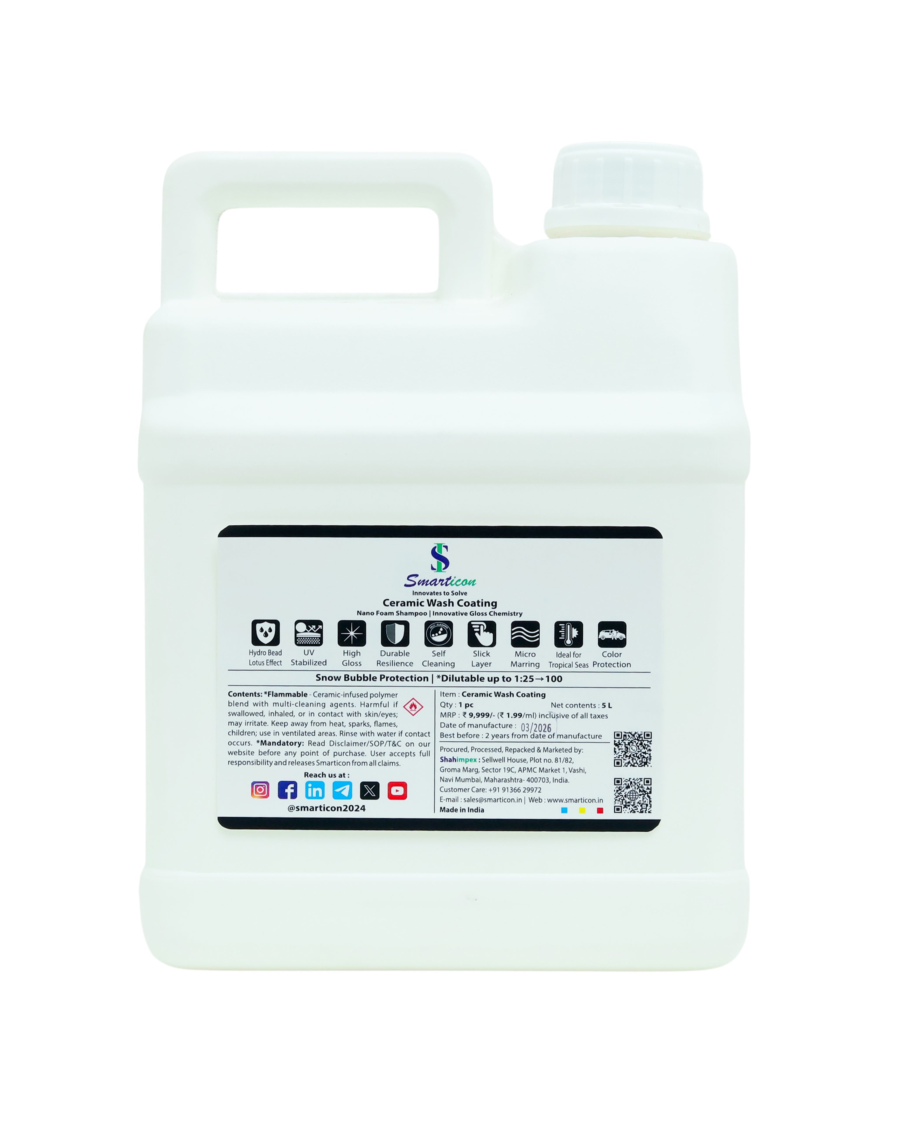 Ceramic Wash Coating