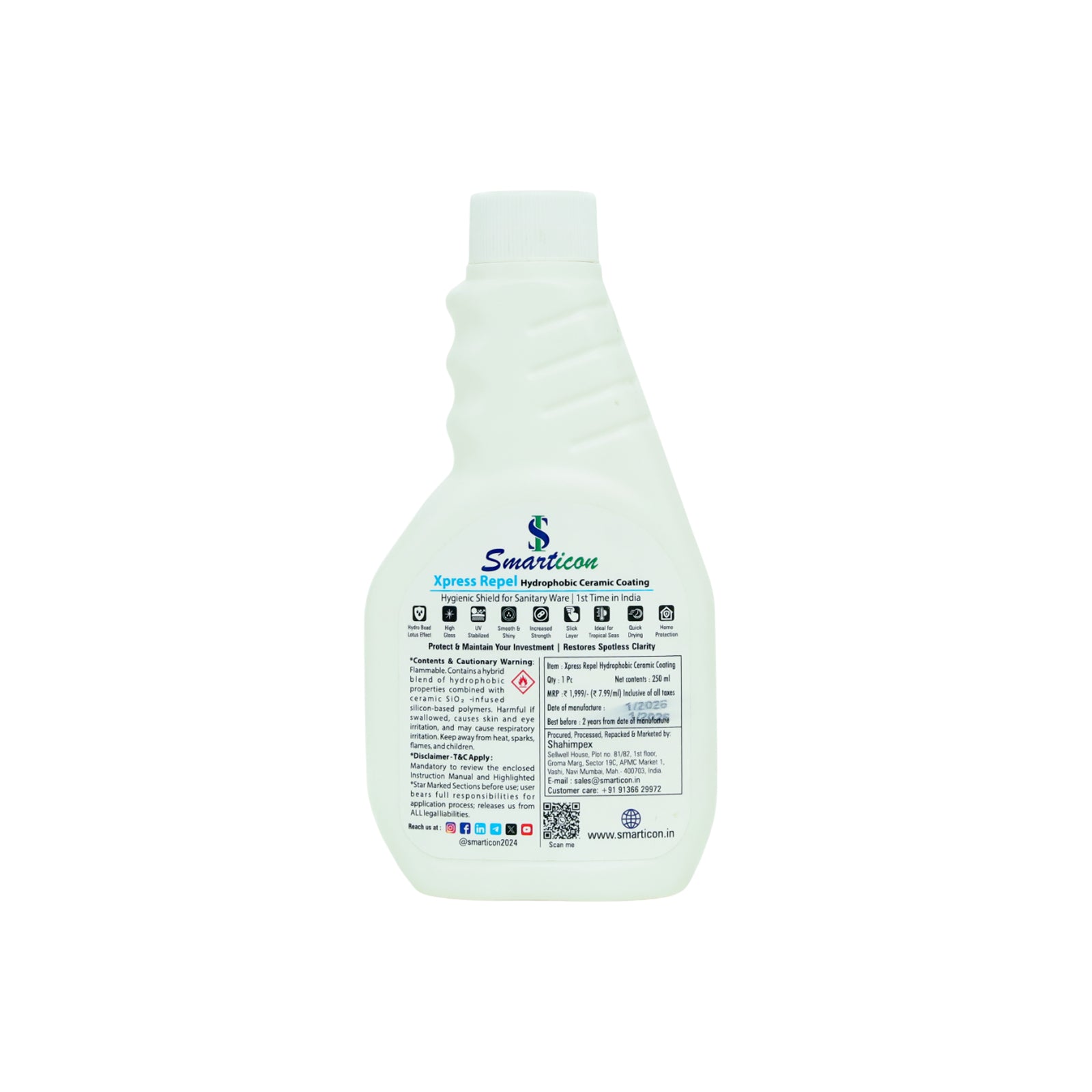 Xpress Repel  Hydrophobic Ceramic Coating