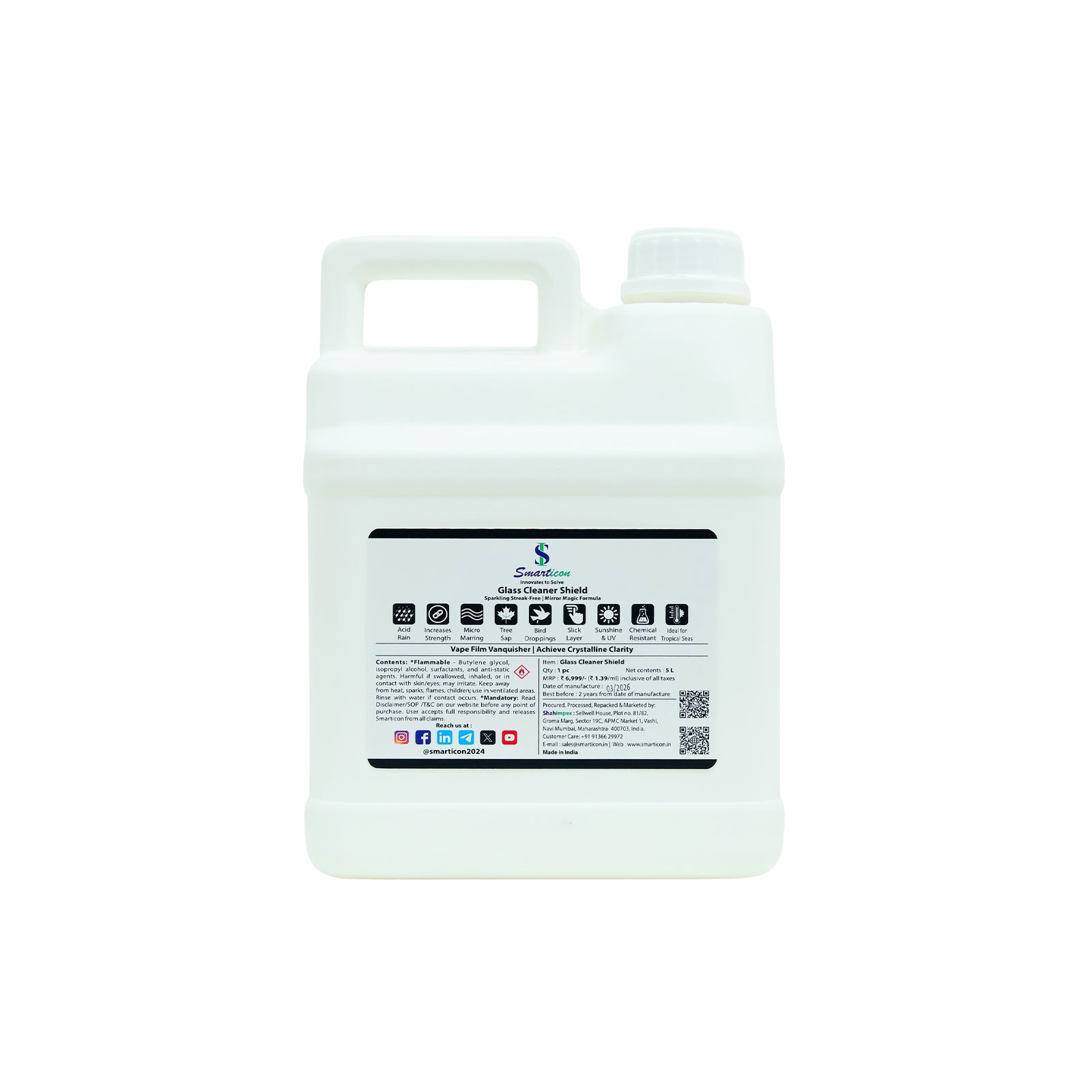Glass Cleaner Shield
