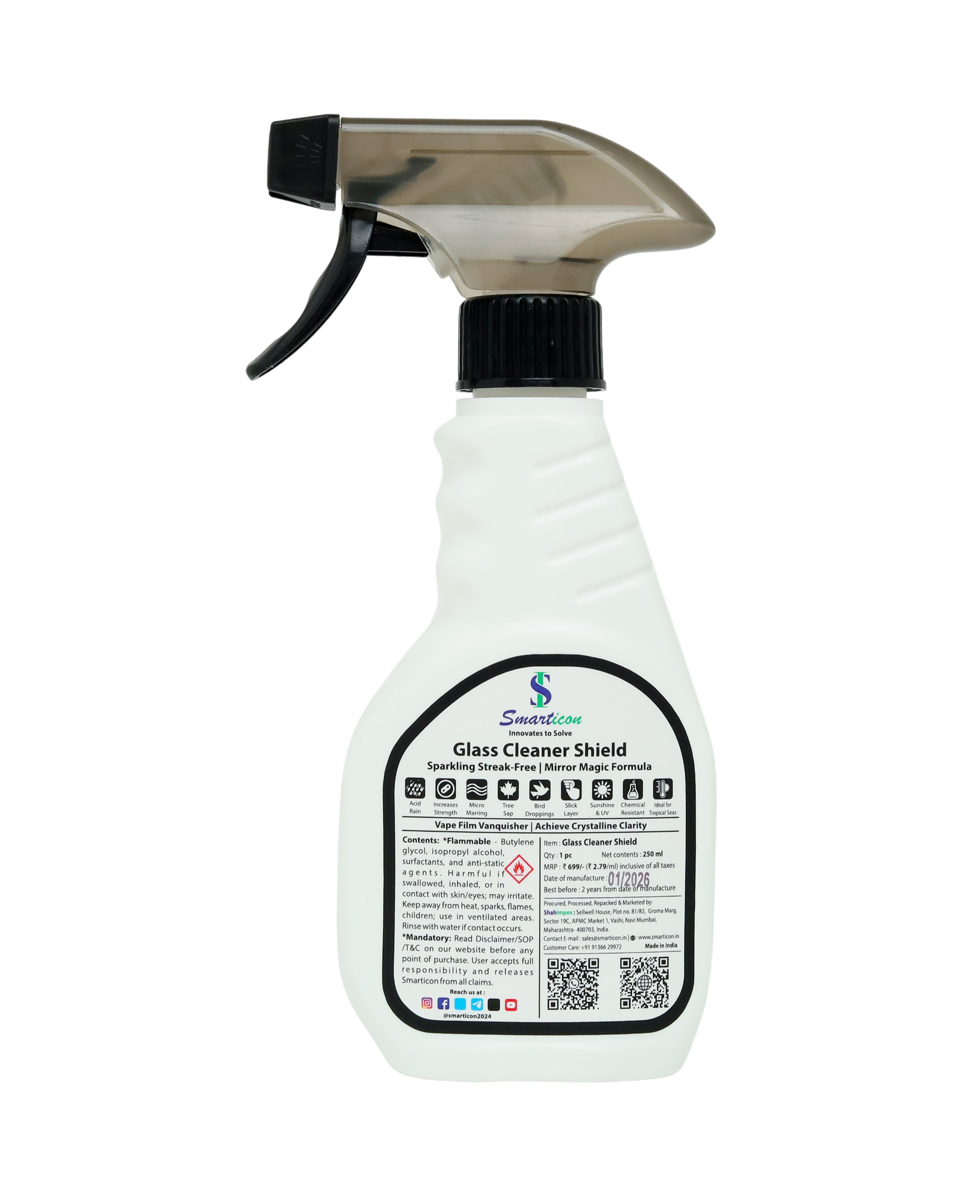 Glass Cleaner Shield
