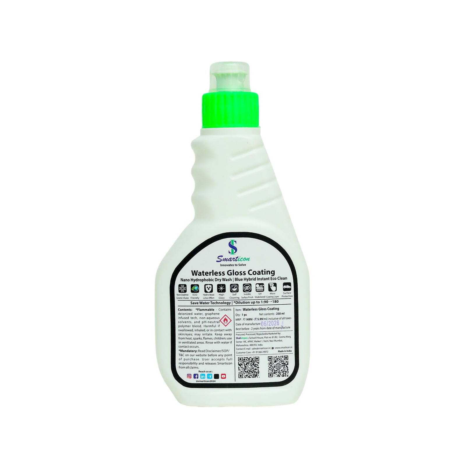 Waterless Gloss Coating