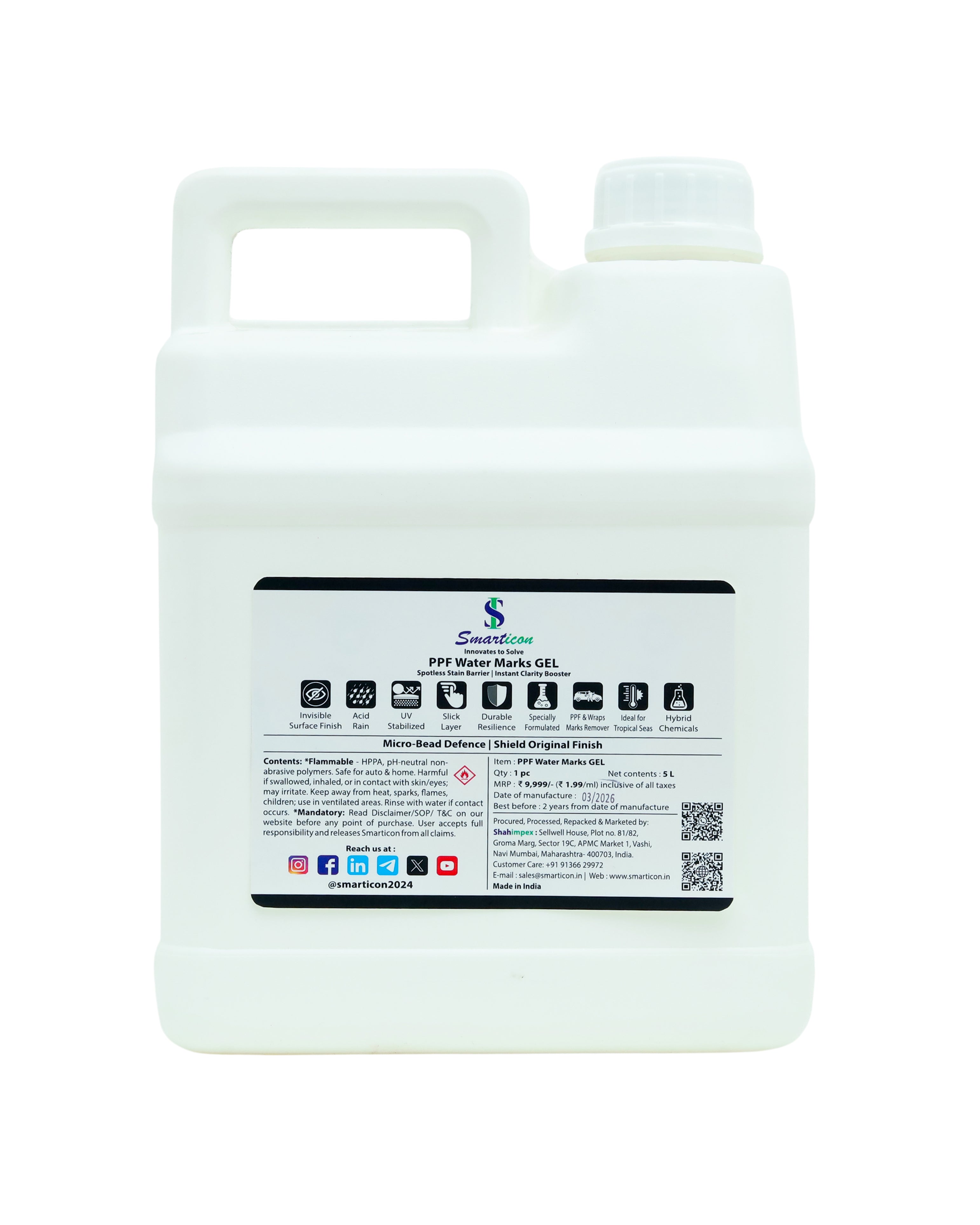 PPF Water Marks GEL