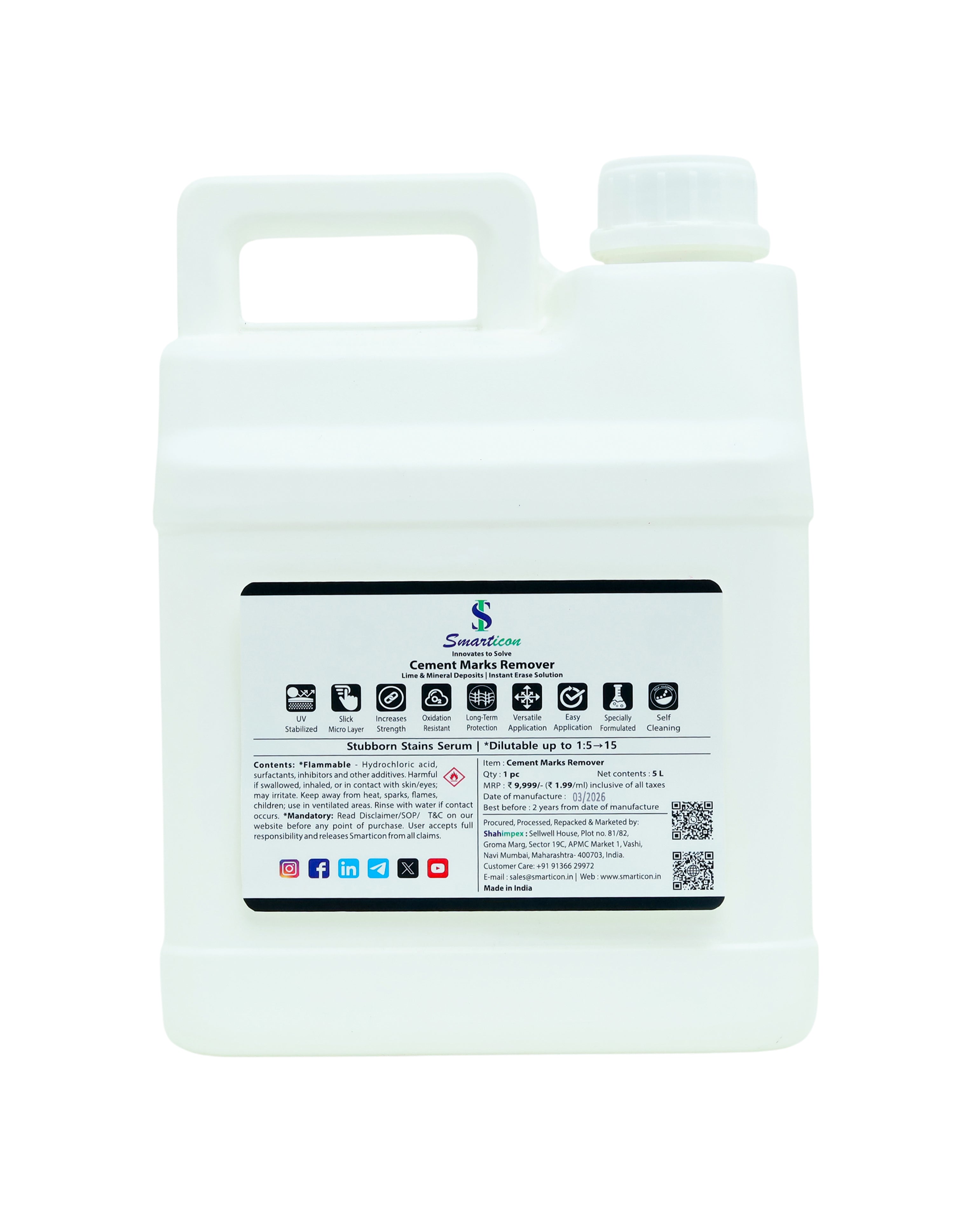 Cement Marks Remover