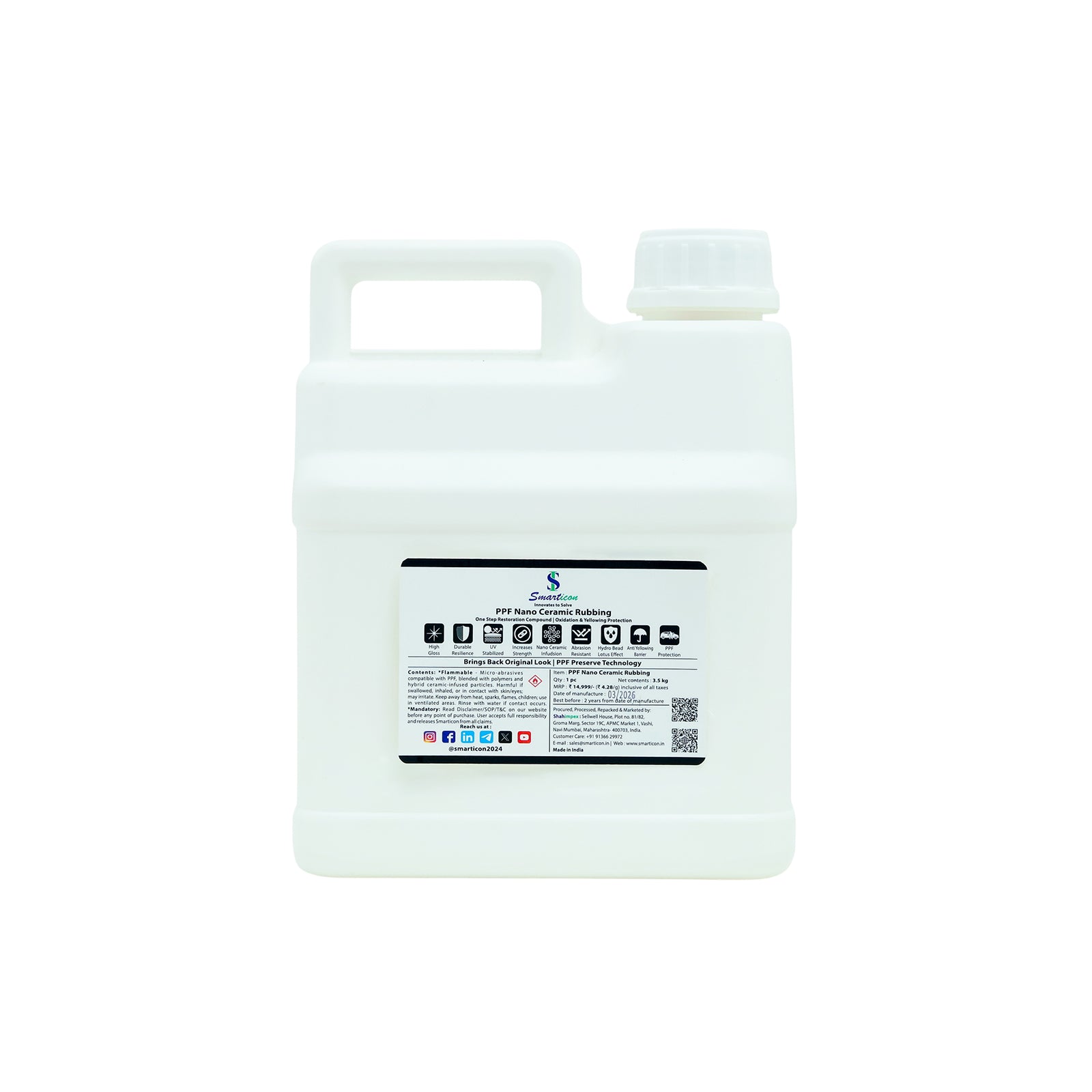 PPF Nano Ceramic Rubbing