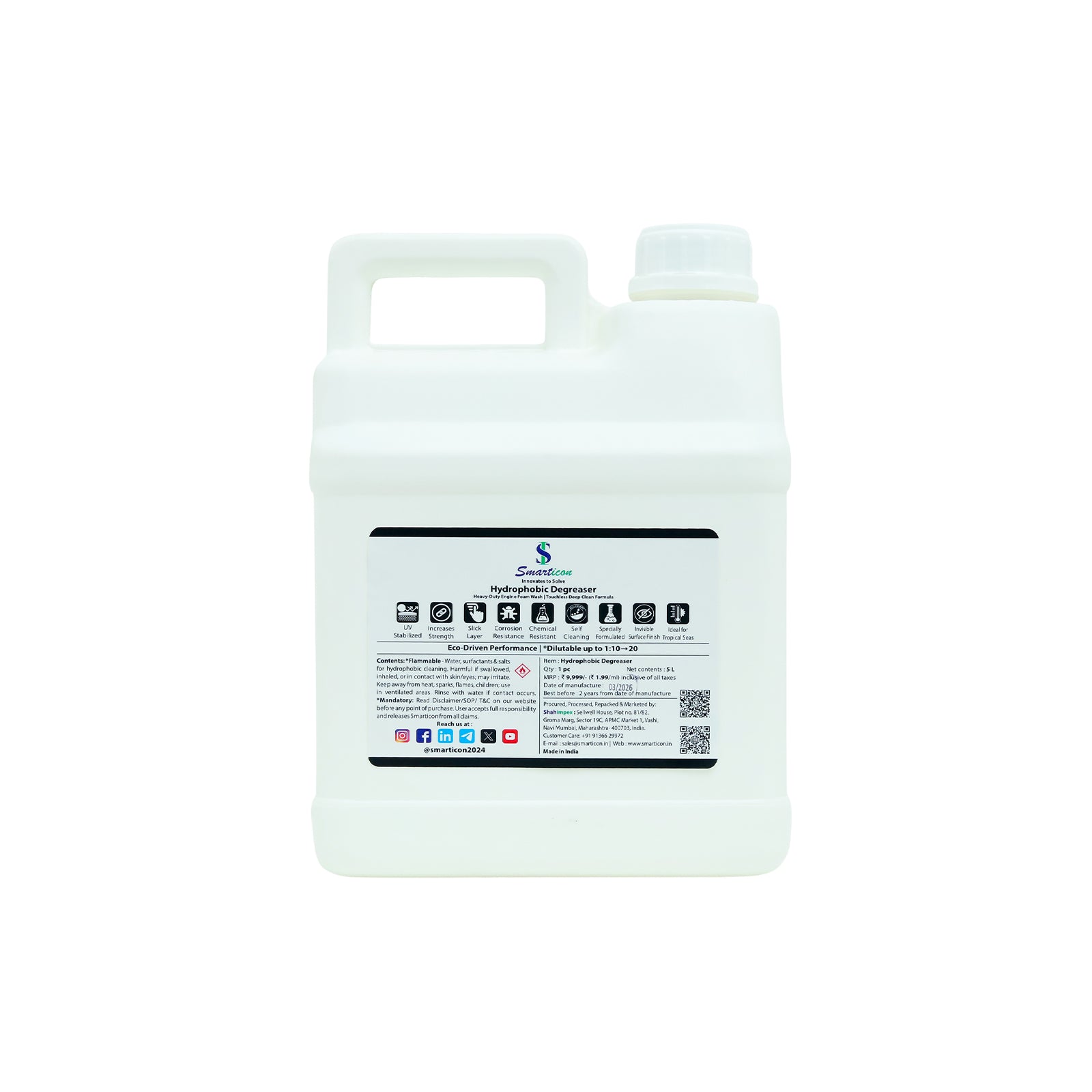 Hydrophobic Degreaser