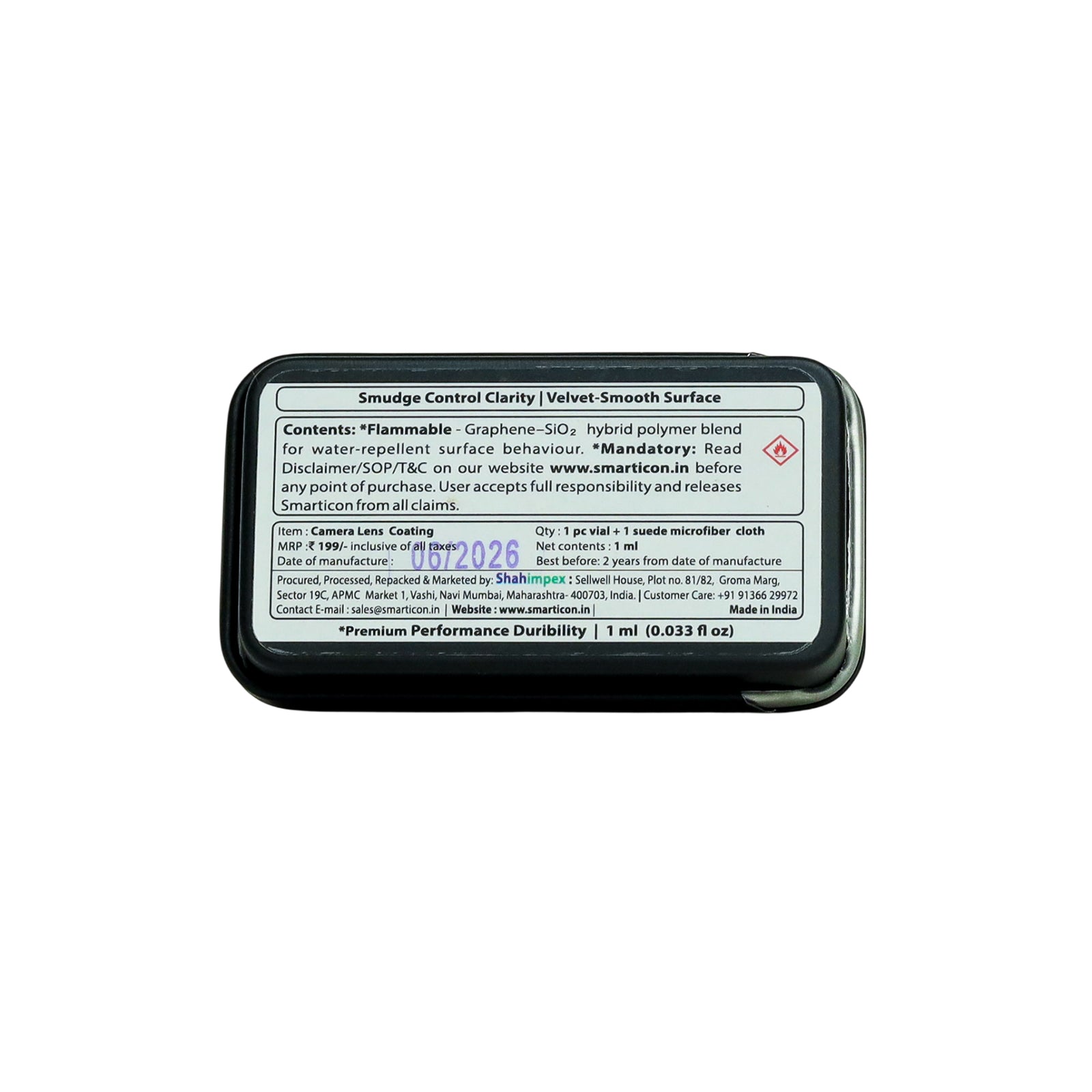 Camera Lens Coating