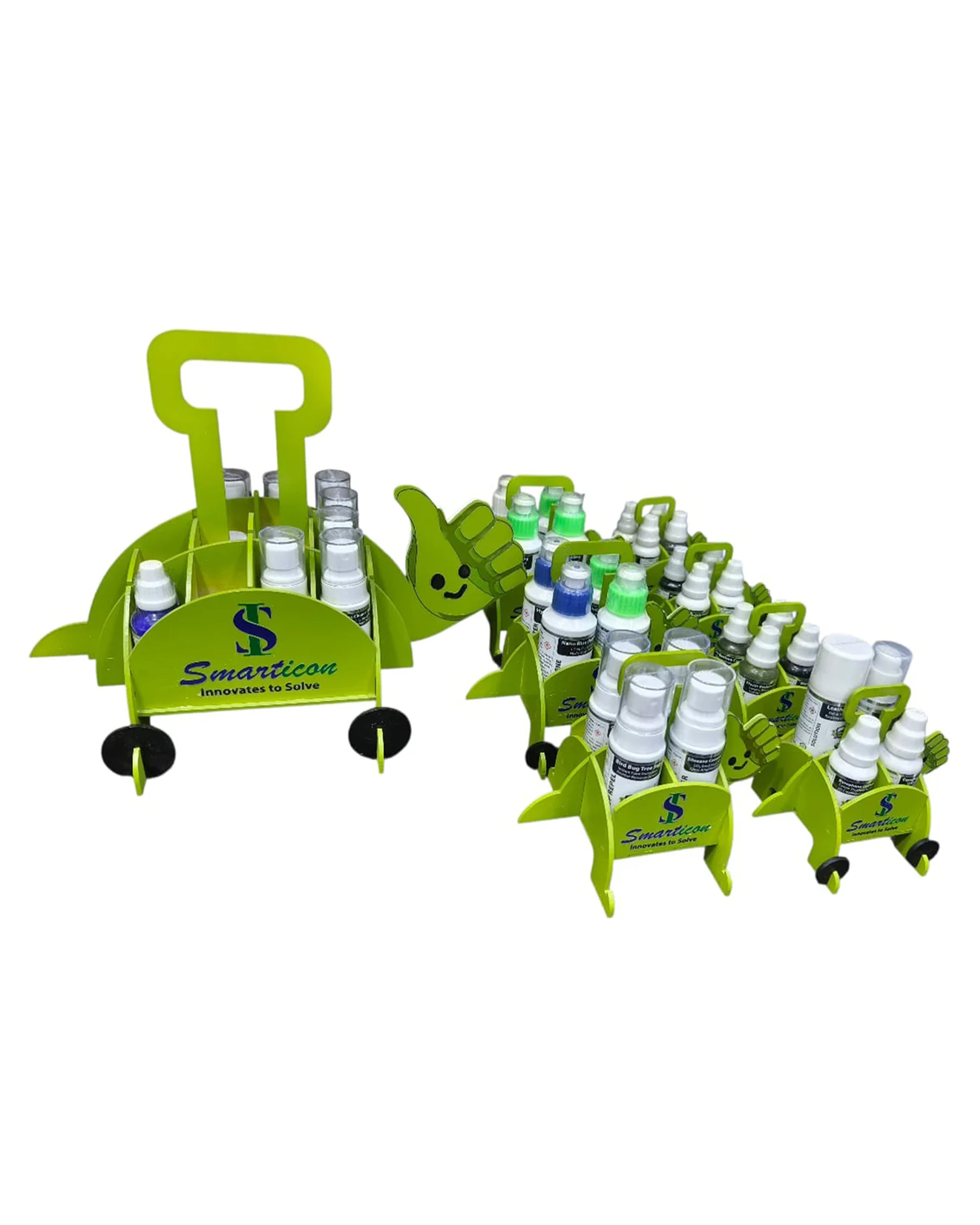 MDF Wood Tortoise Trolley