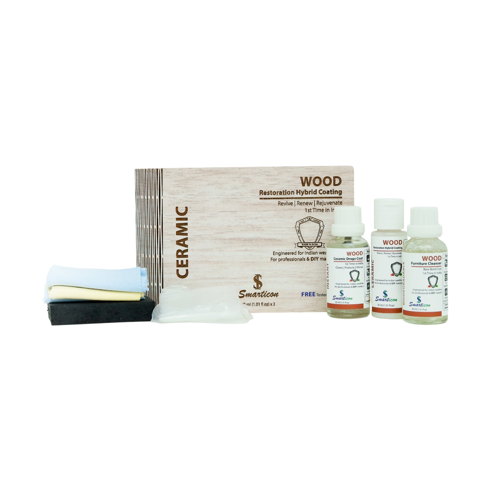 WOOD Hybrid Ceramic Restoration Coating