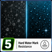 Hard Water Mark Resistance