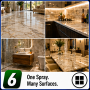 One Spray Many Surfaces