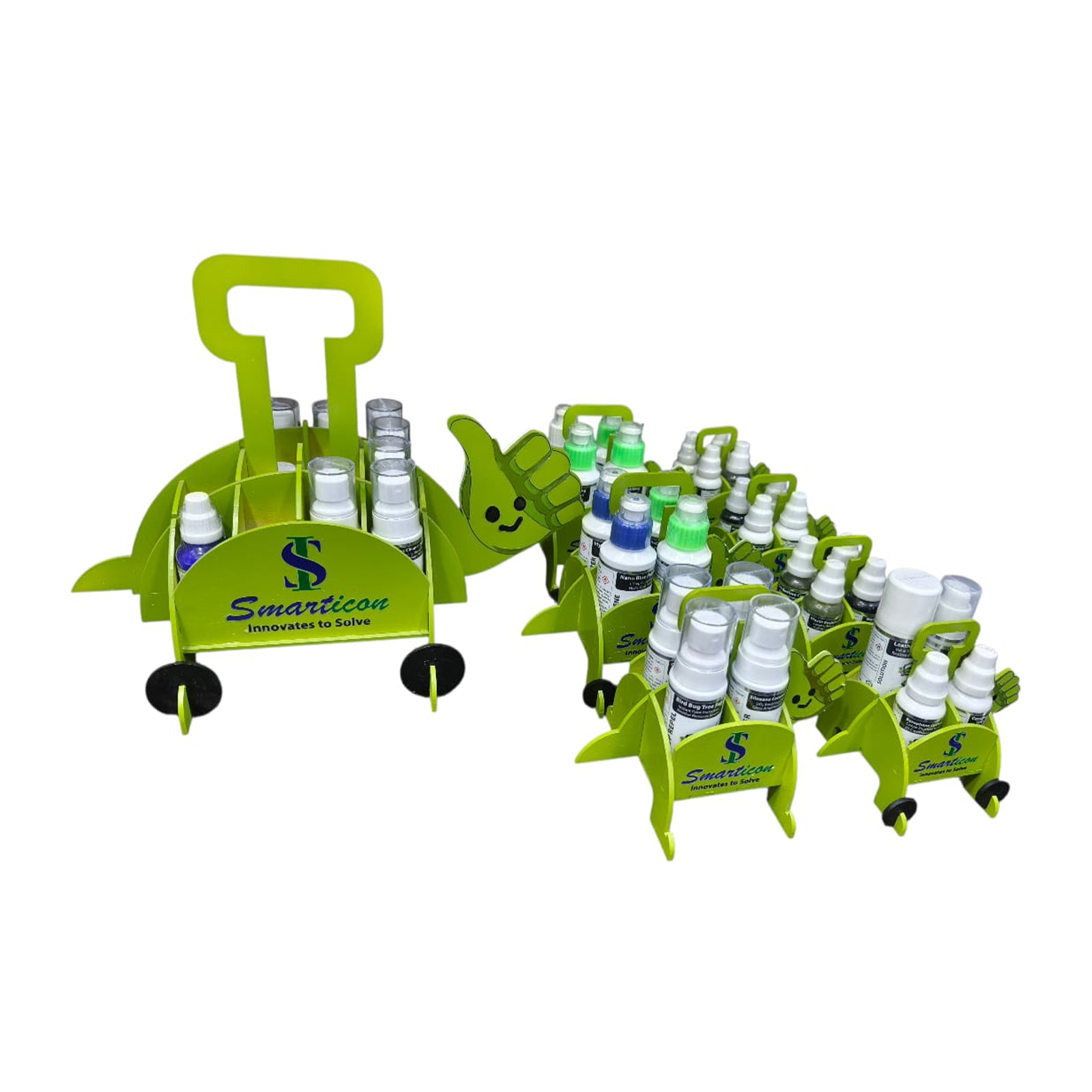 MDF Wood Tortoise Trolley