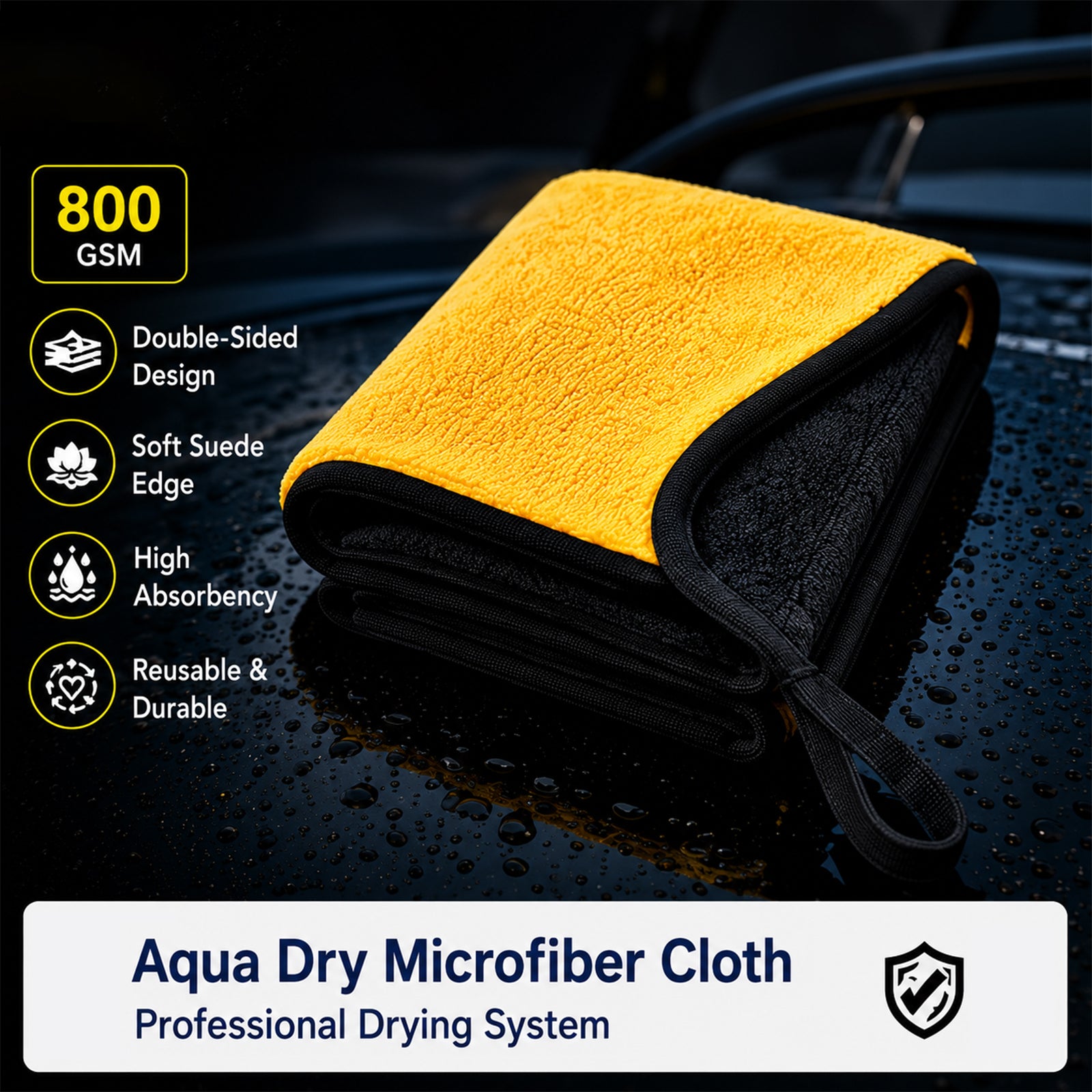 Aqua Dry Microfiber Cloth
