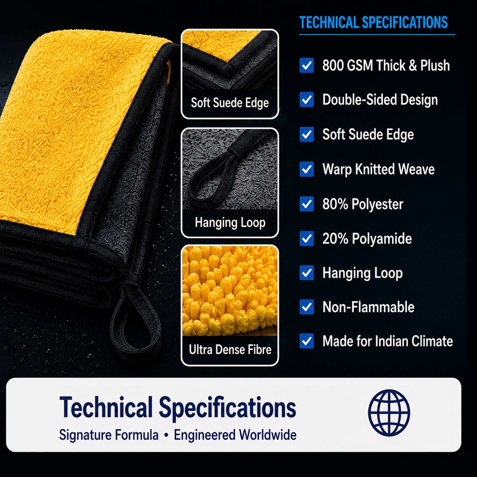 Aqua Dry Microfiber Cloth