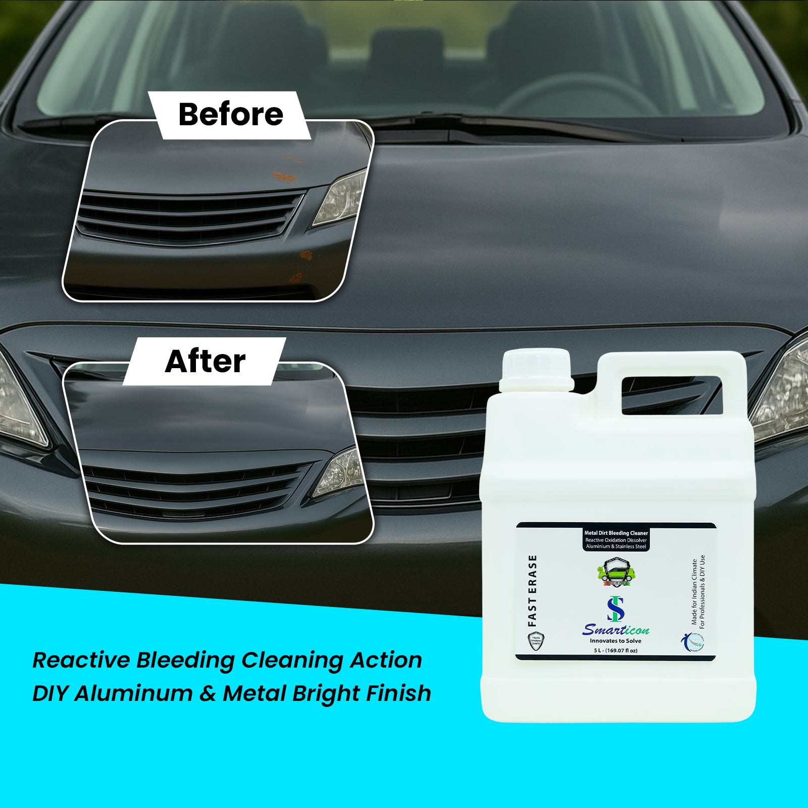 Metal Dirt Bleeding Cleaner