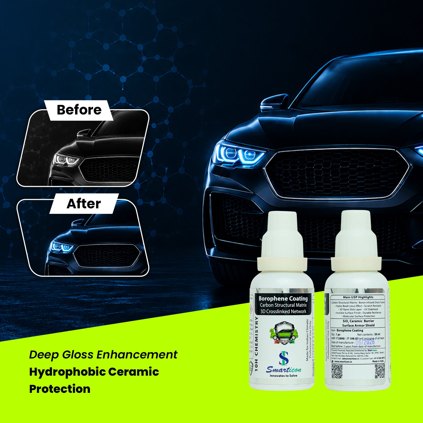 Borophene Coating