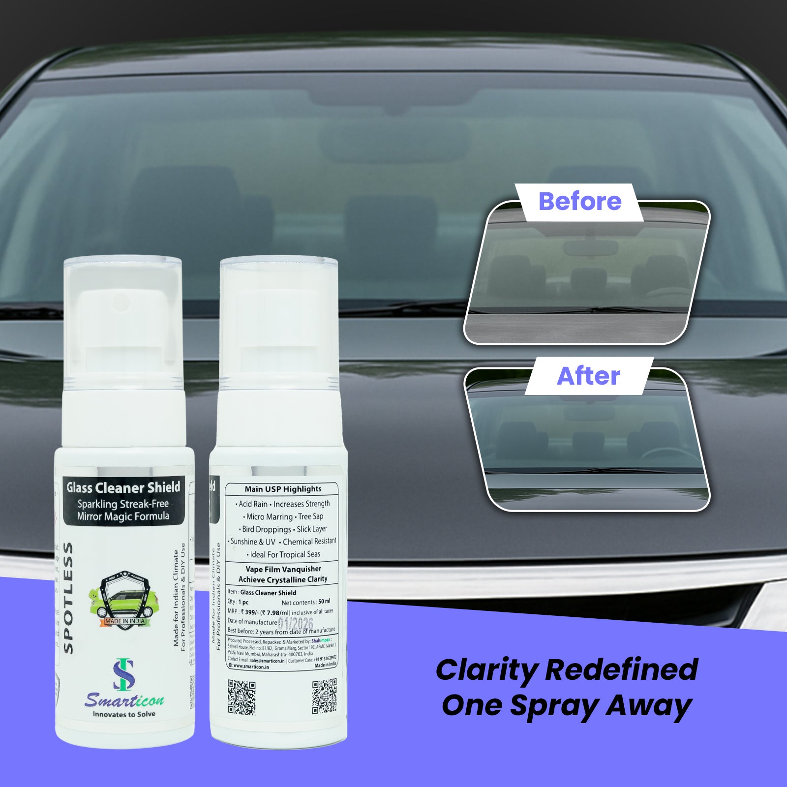 Glass Cleaner Shield