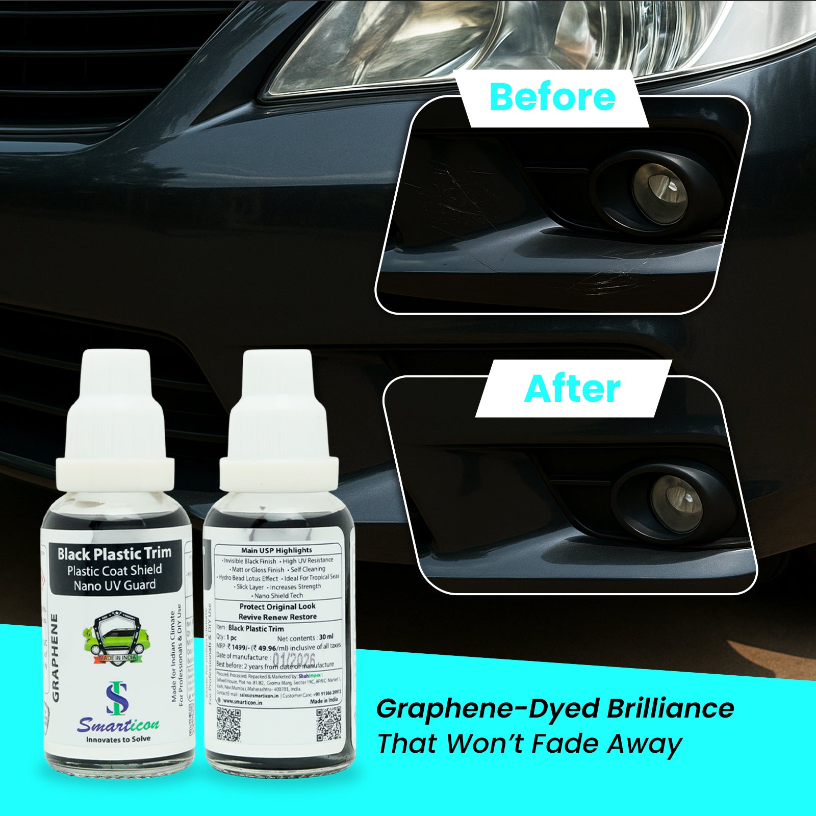 Black Plastic Trim