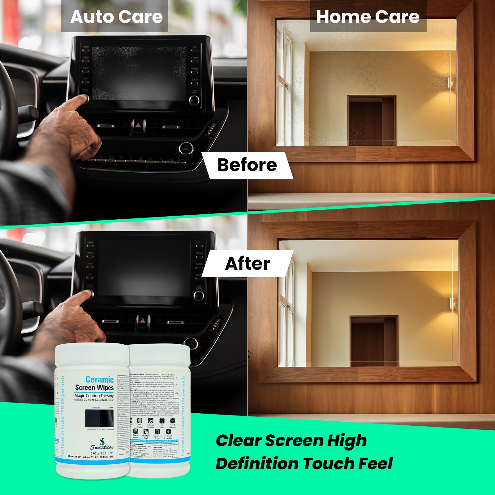 Ceramic Screen Wipes