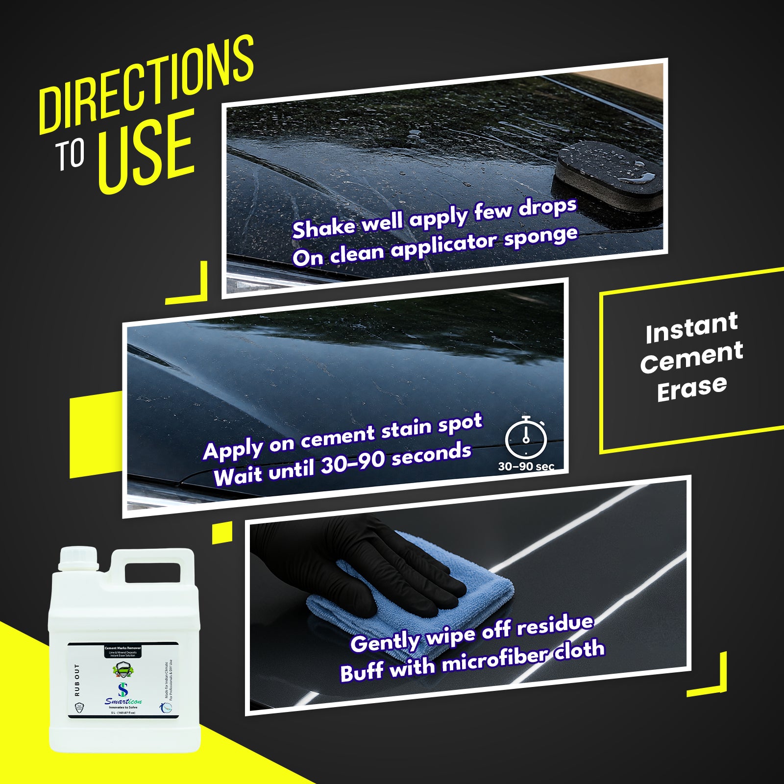 Cement Marks Remover