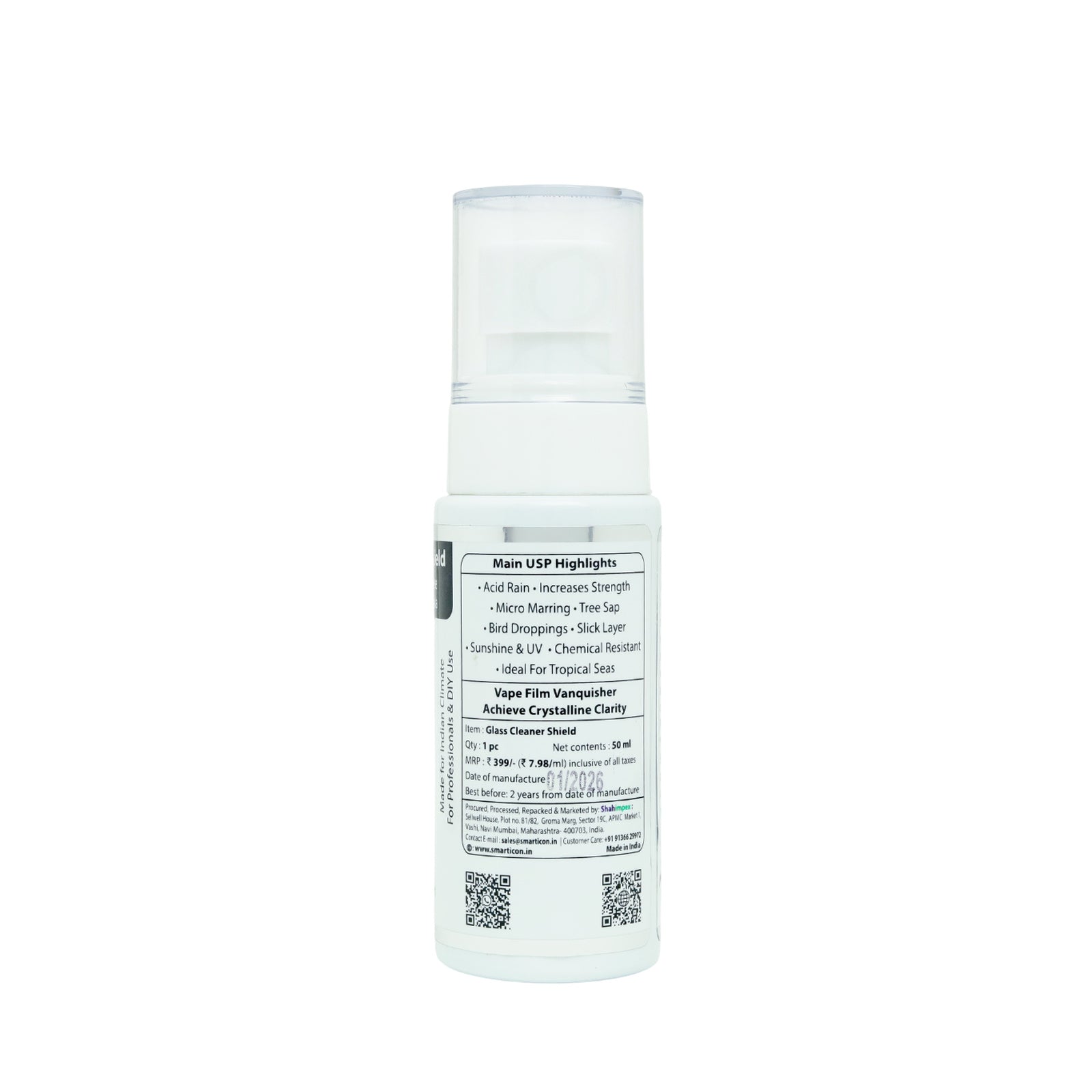 Glass Cleaner Shield