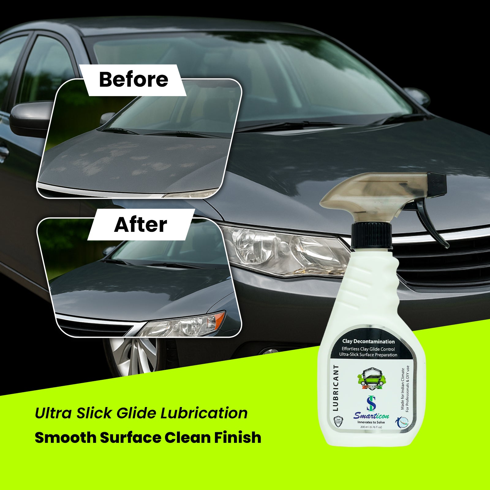 Clay Decontamination Lubricant System