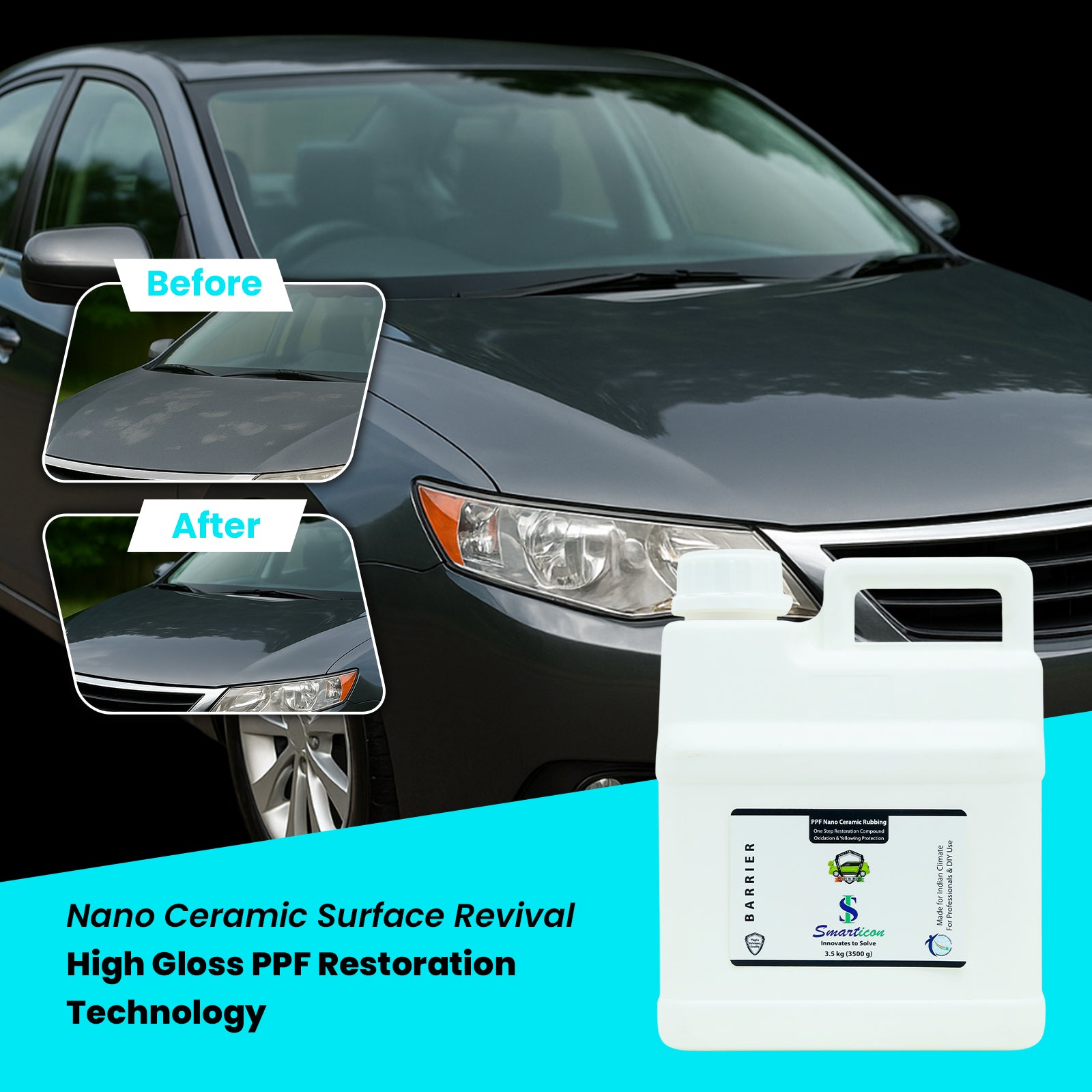 PPF Nano Ceramic Rubbing