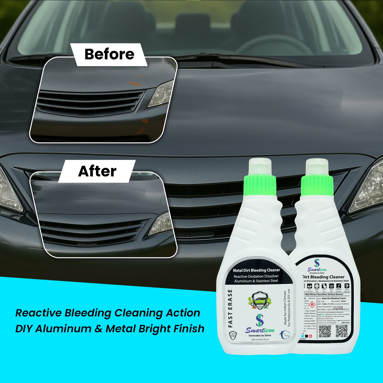Metal Dirt Bleeding Cleaner