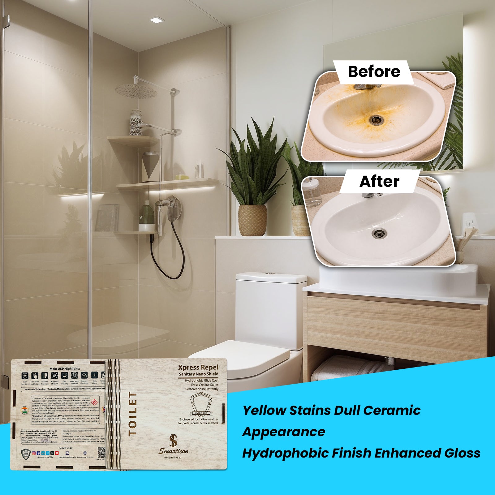 Xpress Repel Sanitary Nano Shield