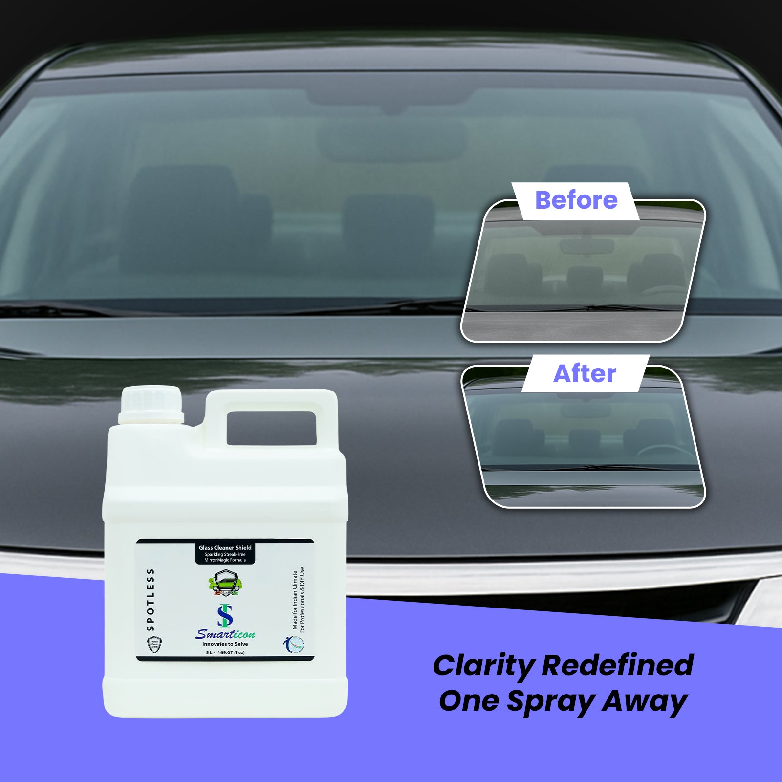 Glass Cleaner Shield