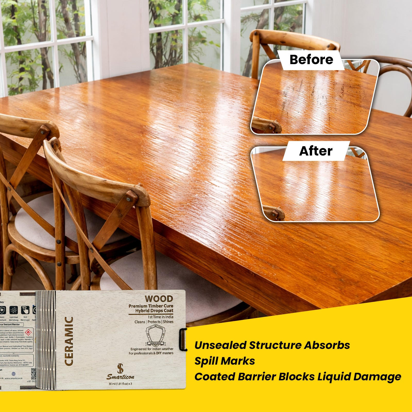 WOOD Premium Timber Cure kit