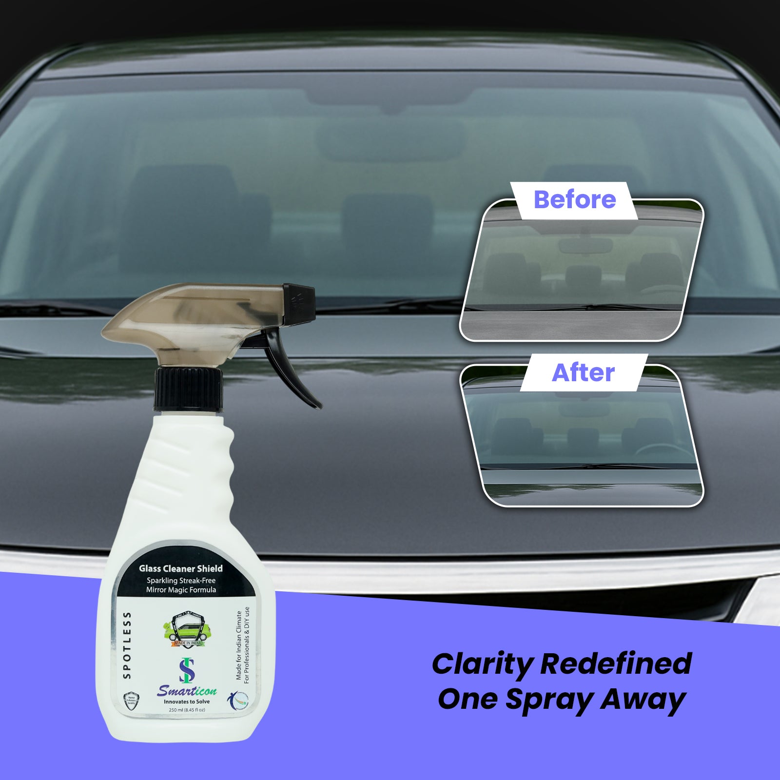 Glass Cleaner Shield