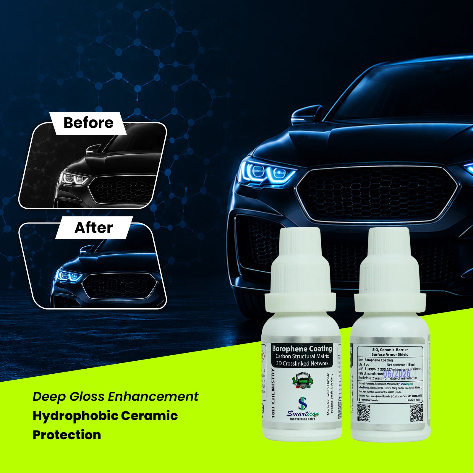 Borophene Coating