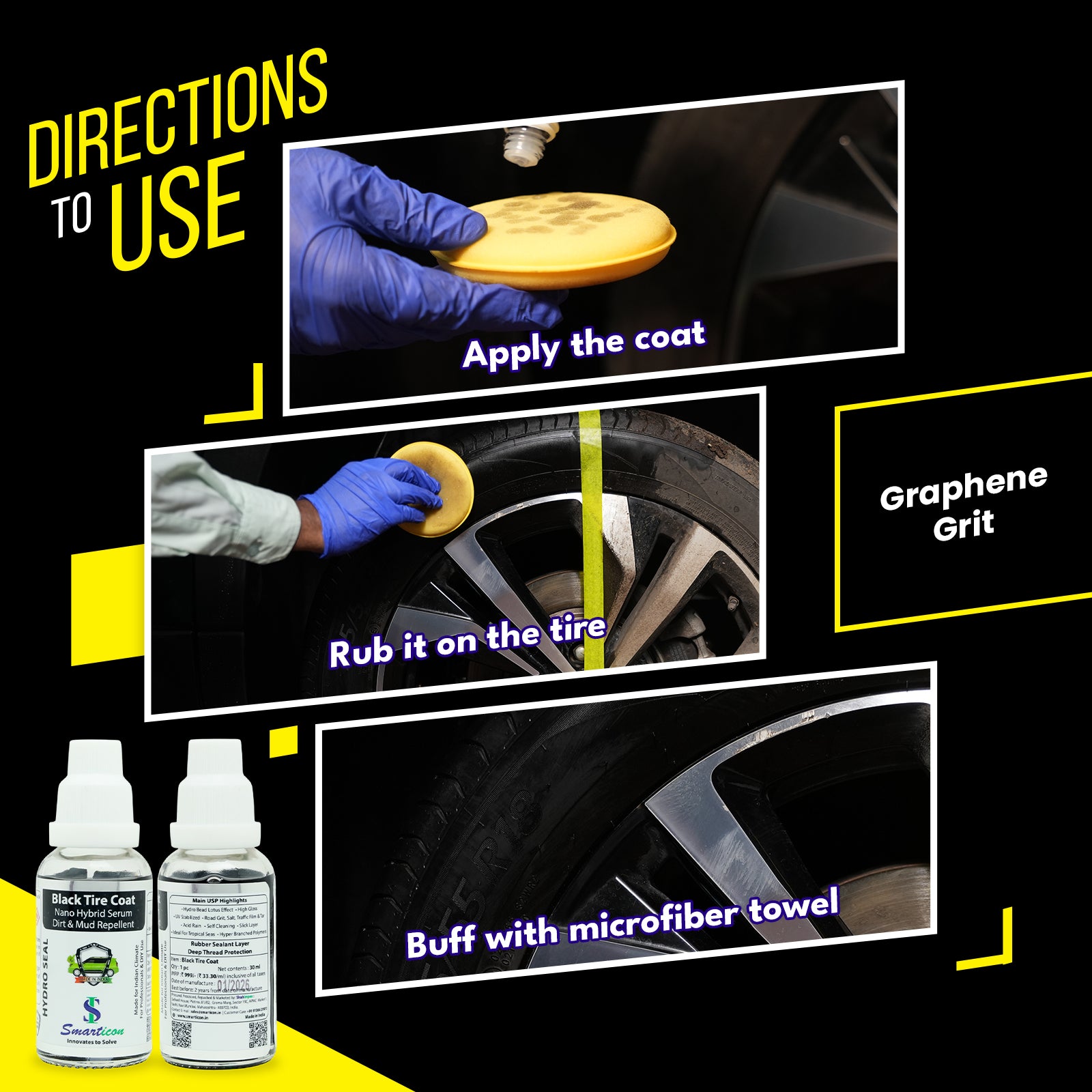 Black Tire Coat