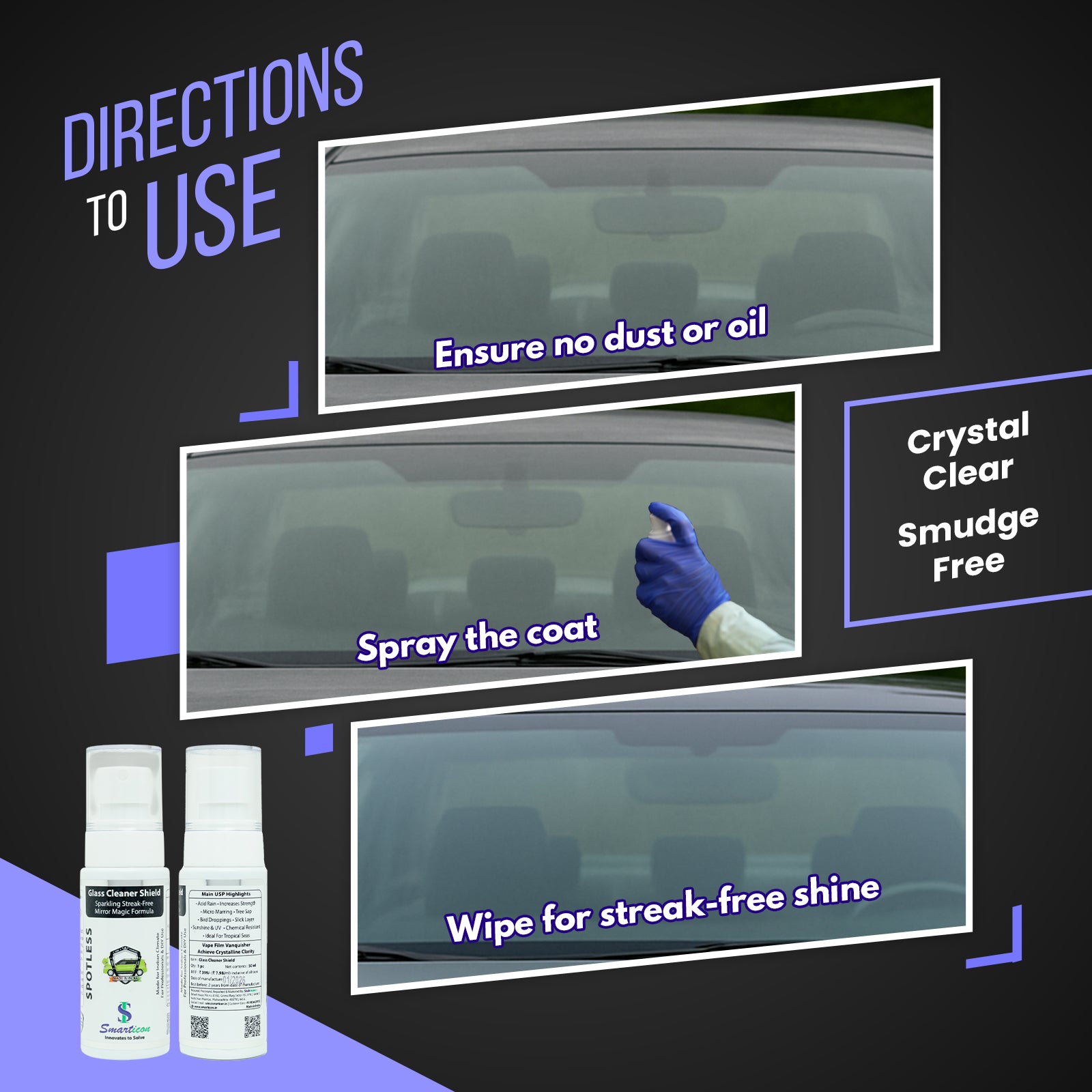 Glass Cleaner Shield