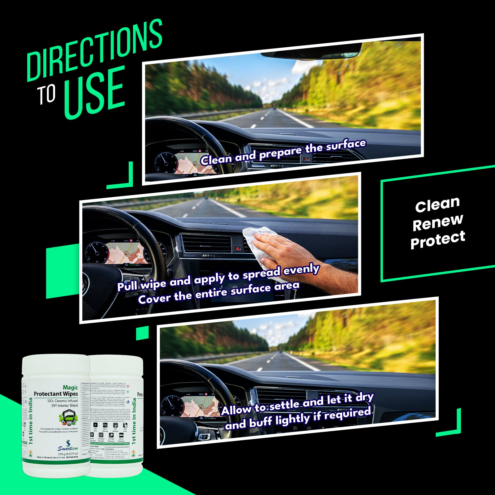 Magic Protectant Wipes