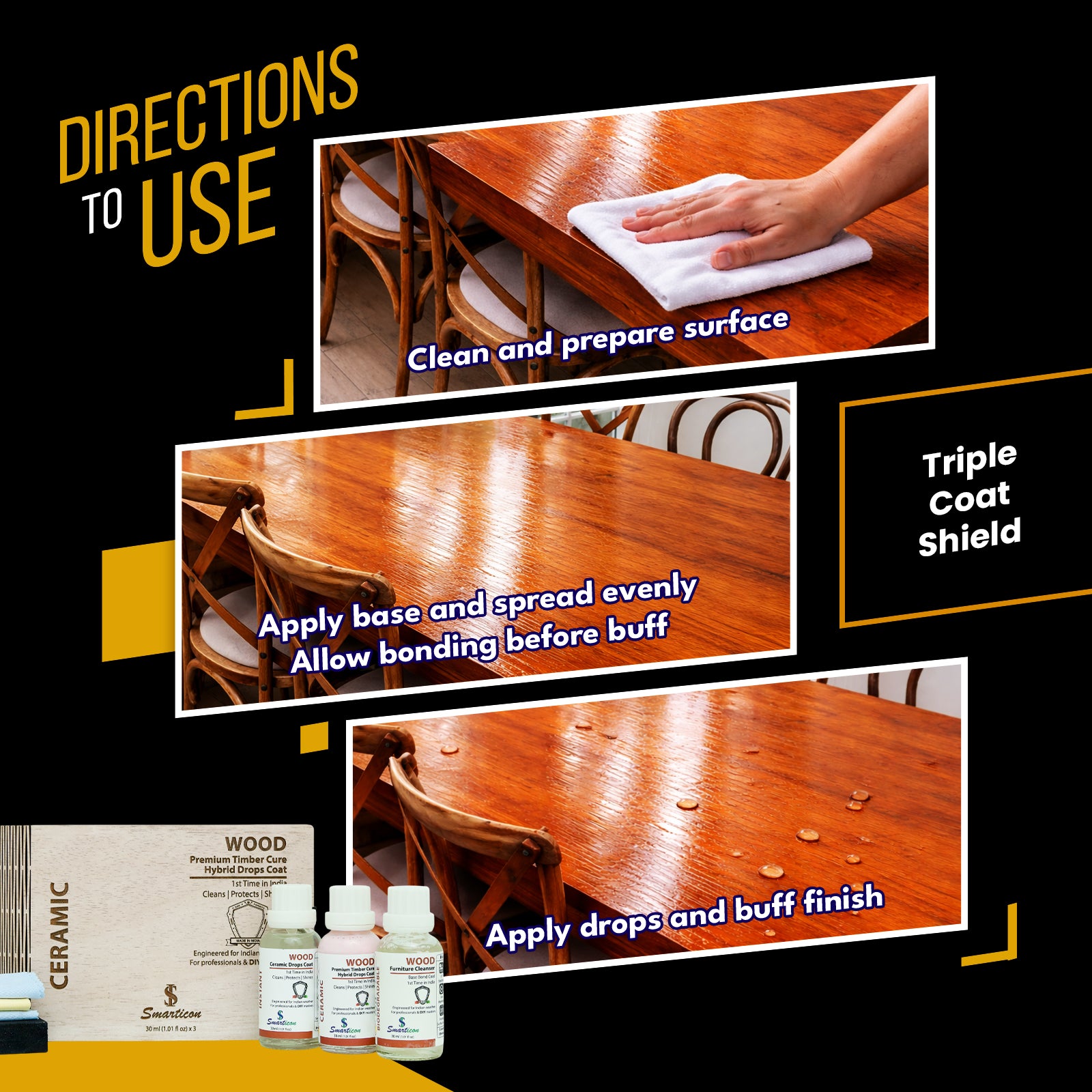 WOOD Premium Timber Cure kit