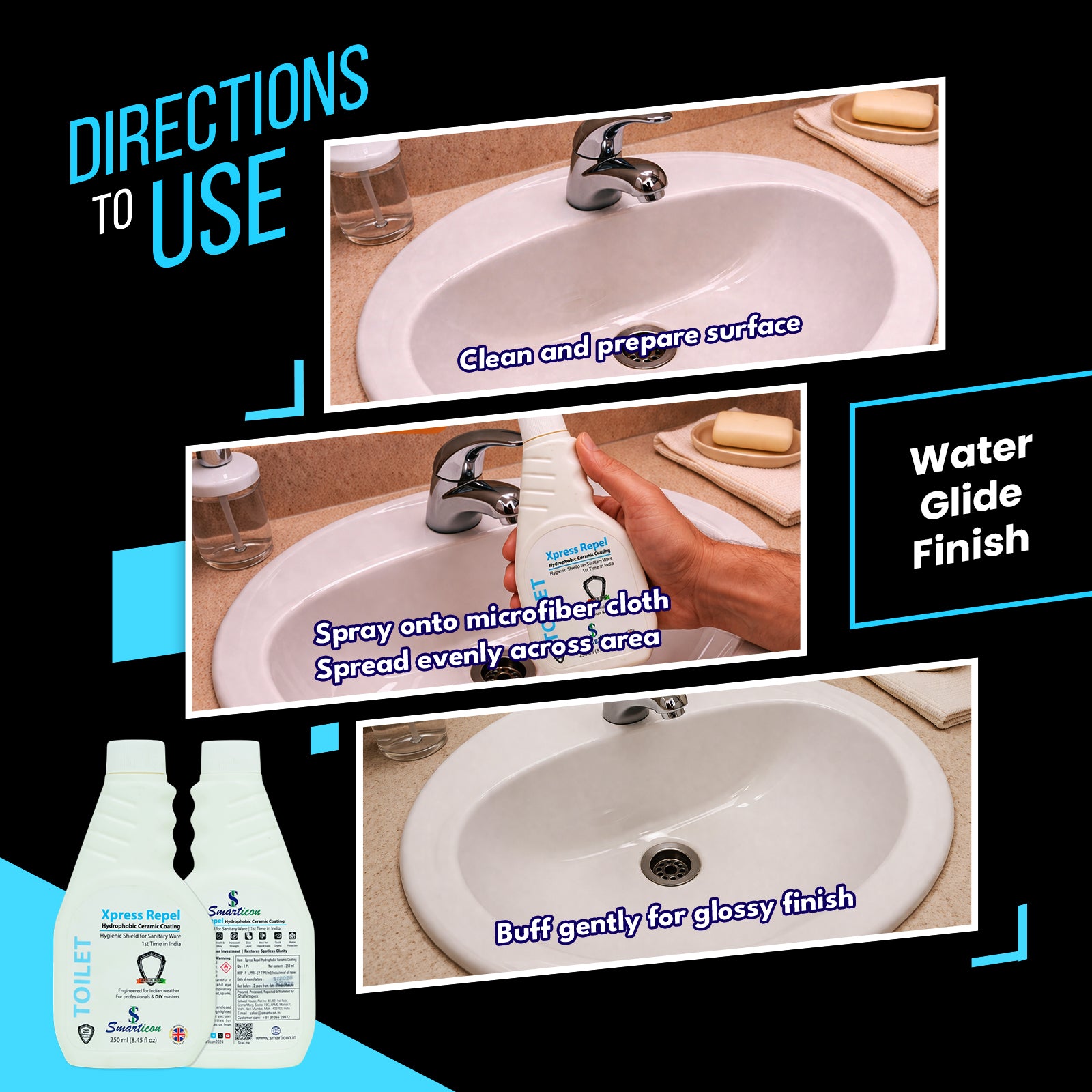 Xpress Repel  Hydrophobic Ceramic Coating