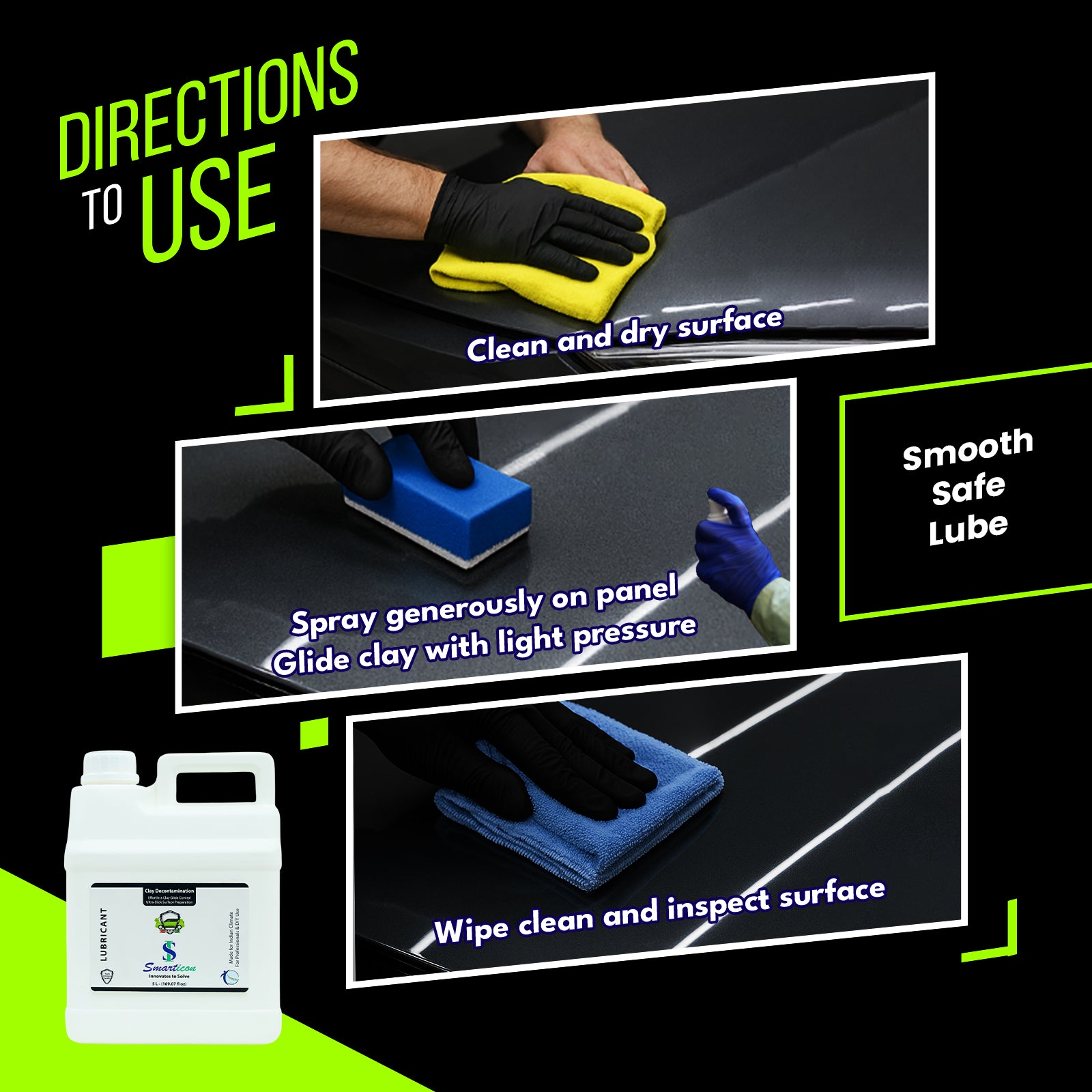 Clay Decontamination Lubricant System