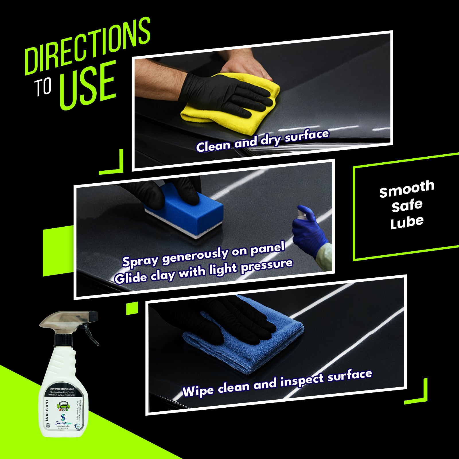 Clay Decontamination Lubricant System