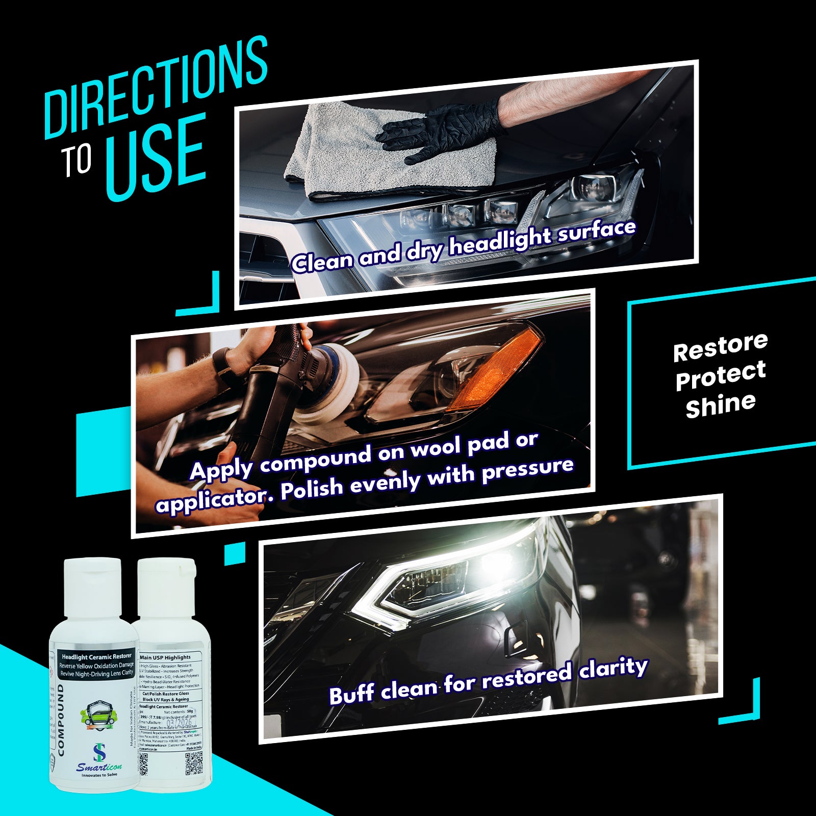 Headlight Ceramic Restorer
