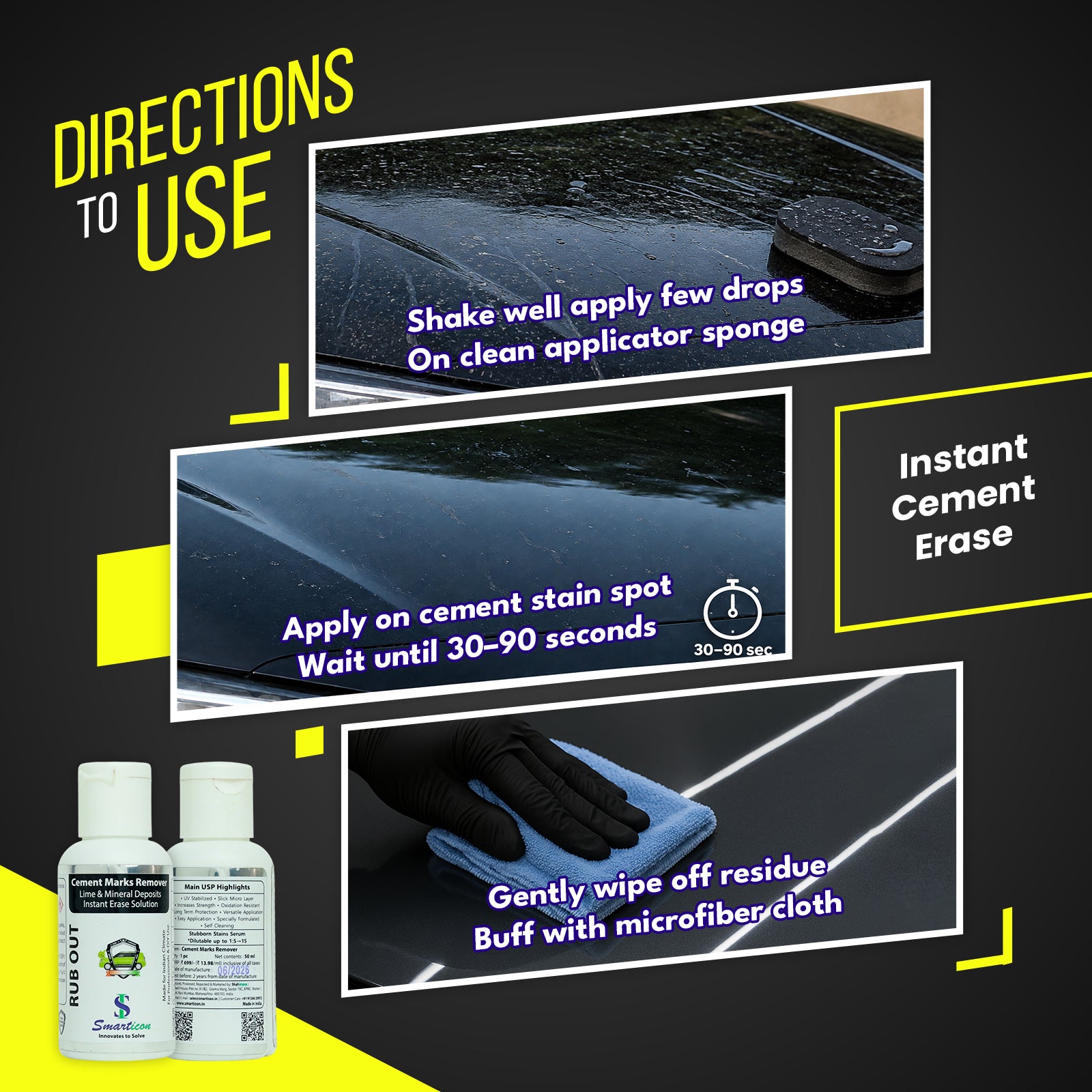 Cement Marks Remover