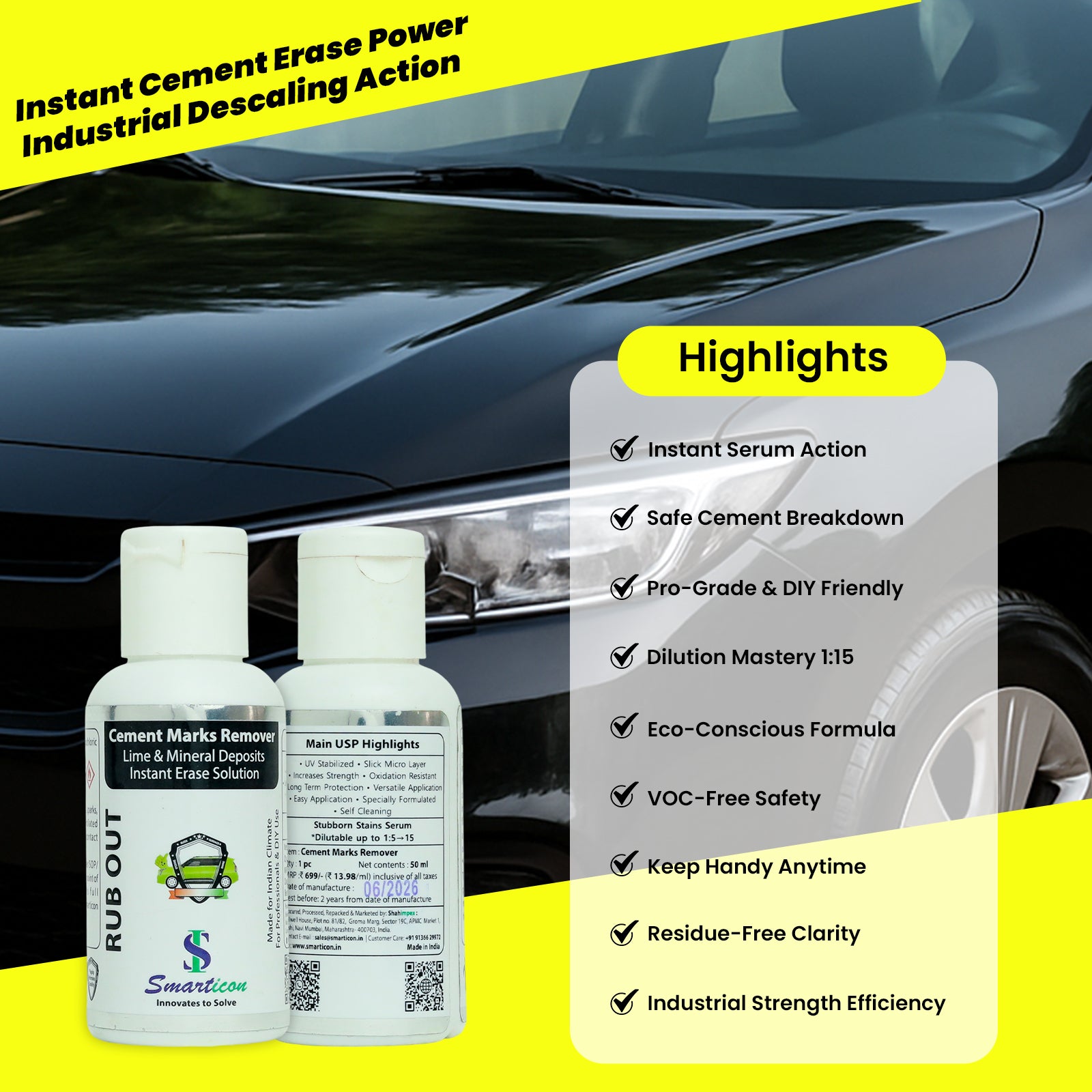 Cement Marks Remover