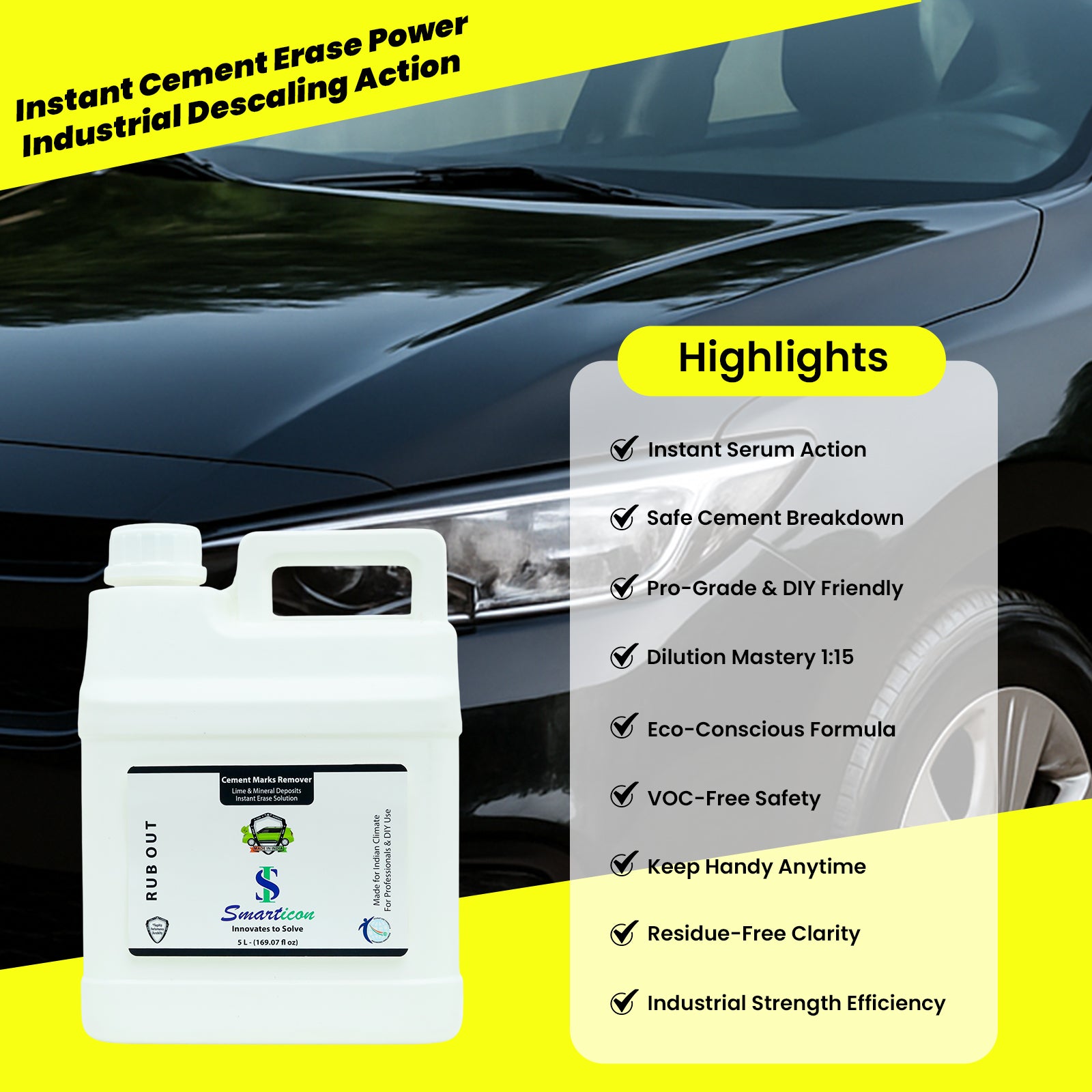 Cement Marks Remover
