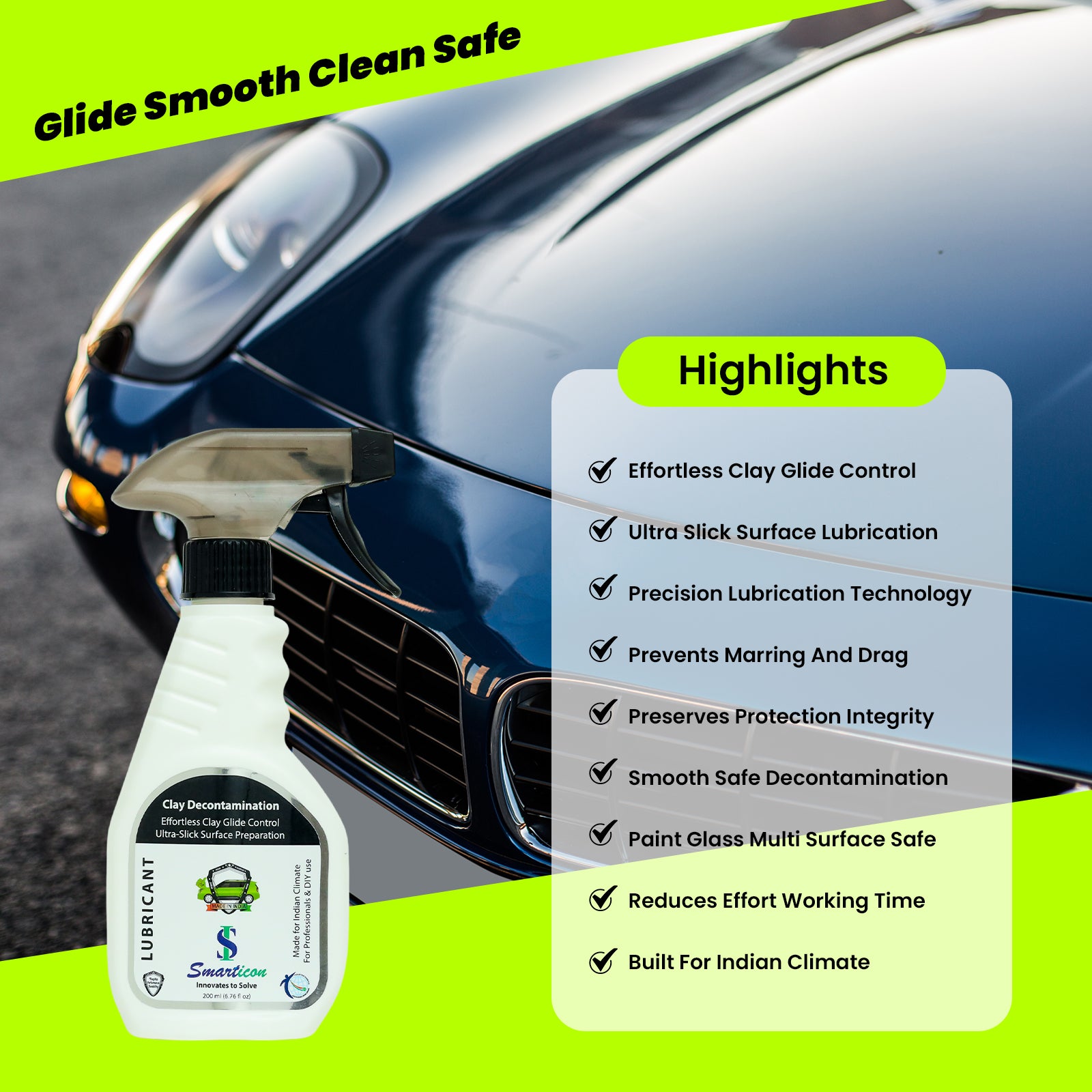Clay Decontamination Lubricant System