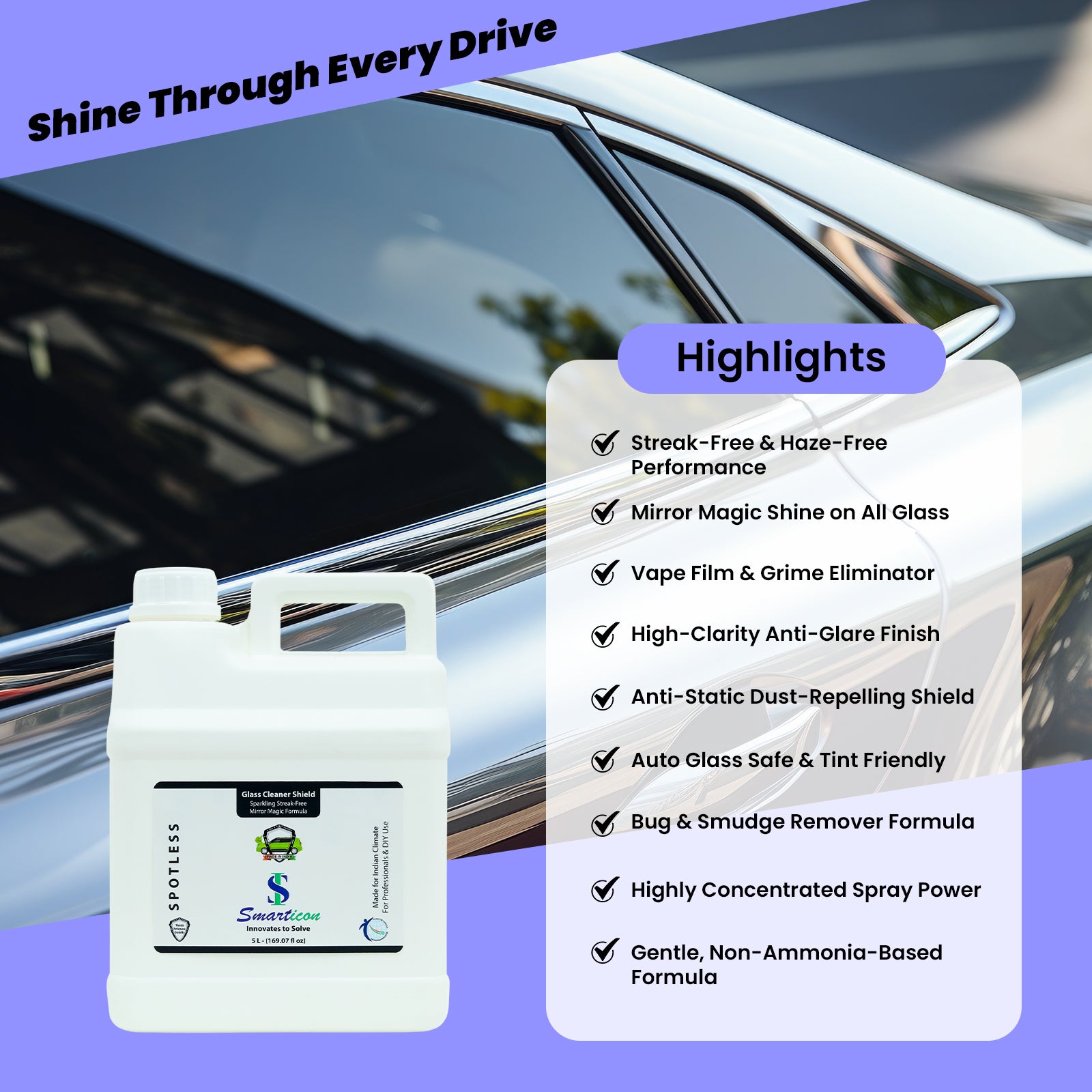 Glass Cleaner Shield